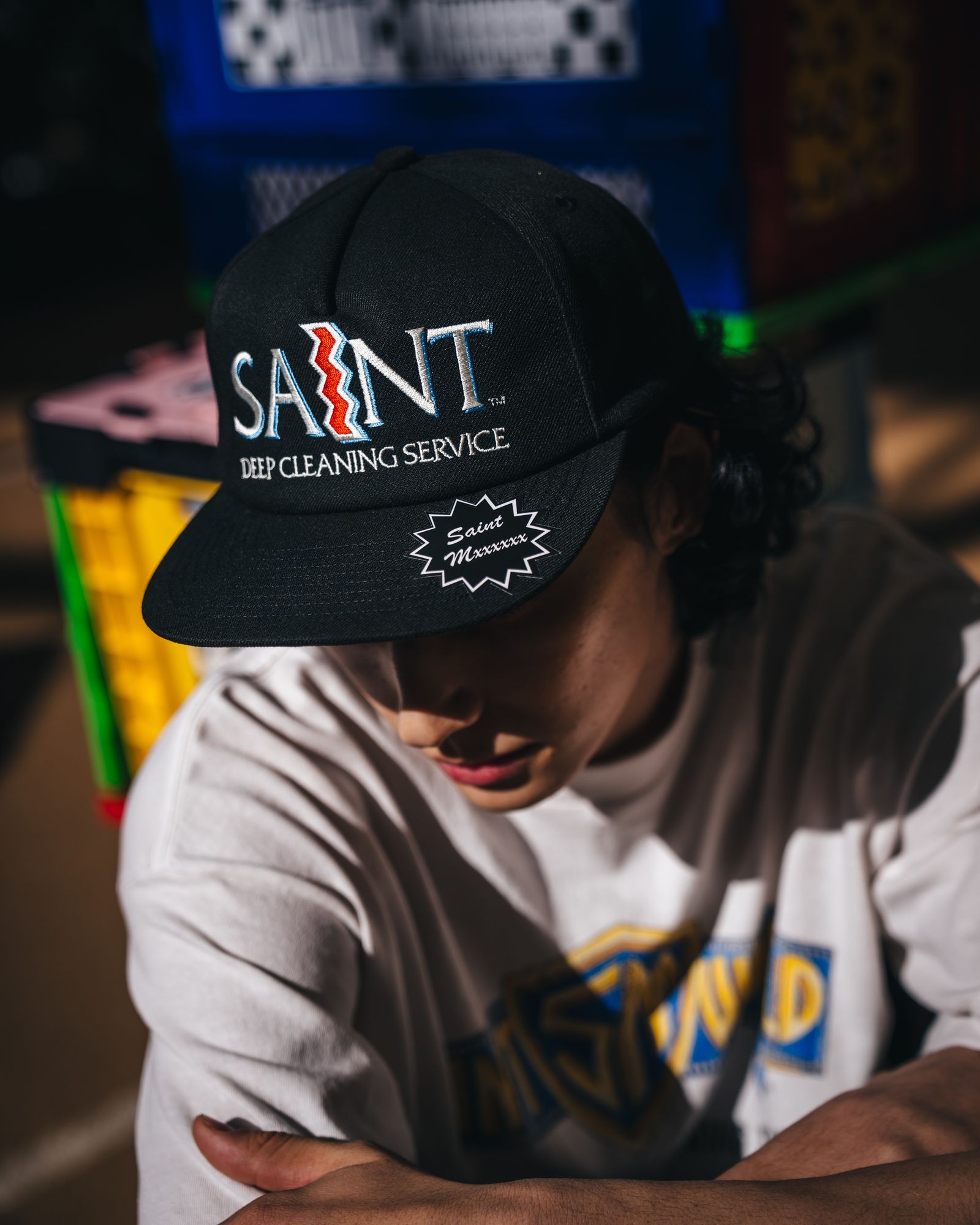 SM-MK8-0000-079 / CAP / SAINT / BLACK / キャップ (ブラック)