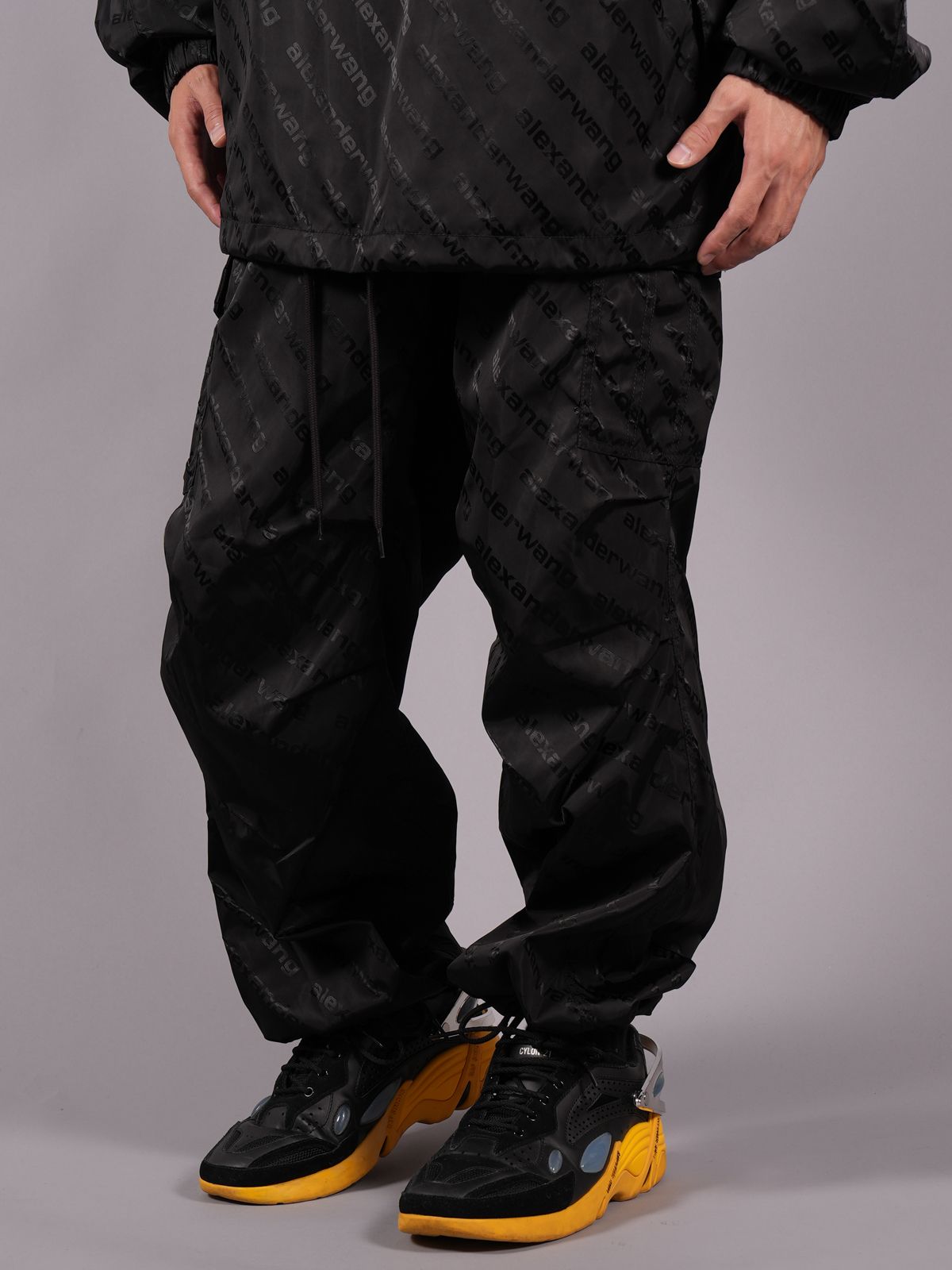 ALEXANDER WANG - 【ラスト1点】CARGO PANT IN JACQUARD TWILL NYLON