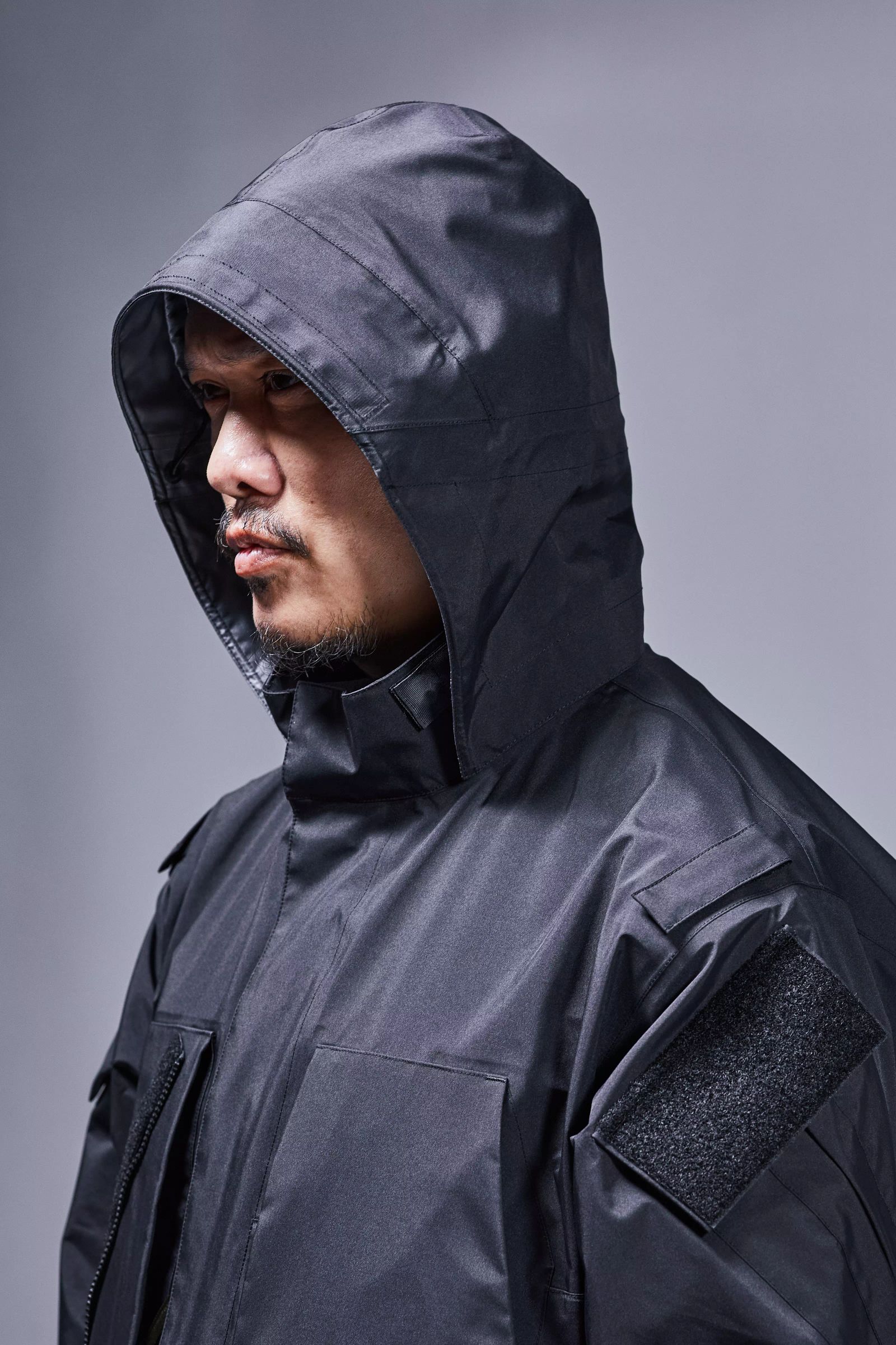 【ラスト1点】J14-GT / 3L Gore-Tex Interops Jacket Gen. 1 / インターロプスジャケット / ナイロンジャケット[プロファイルフィット](ブラック)