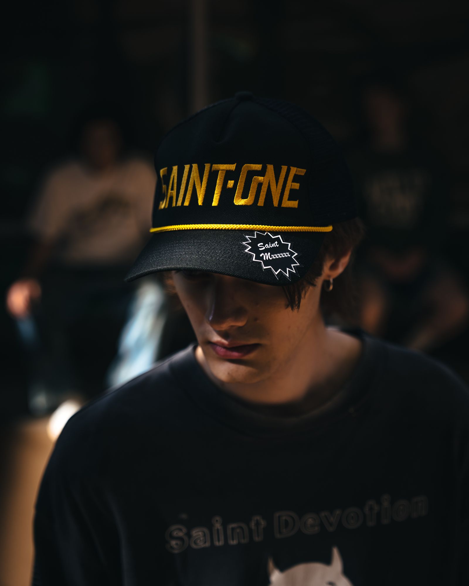 【ラスト1点】SM-MK8-0000-084 / MESH CAP / SAINT ONE / BLACK /  CAP  (ブラック)