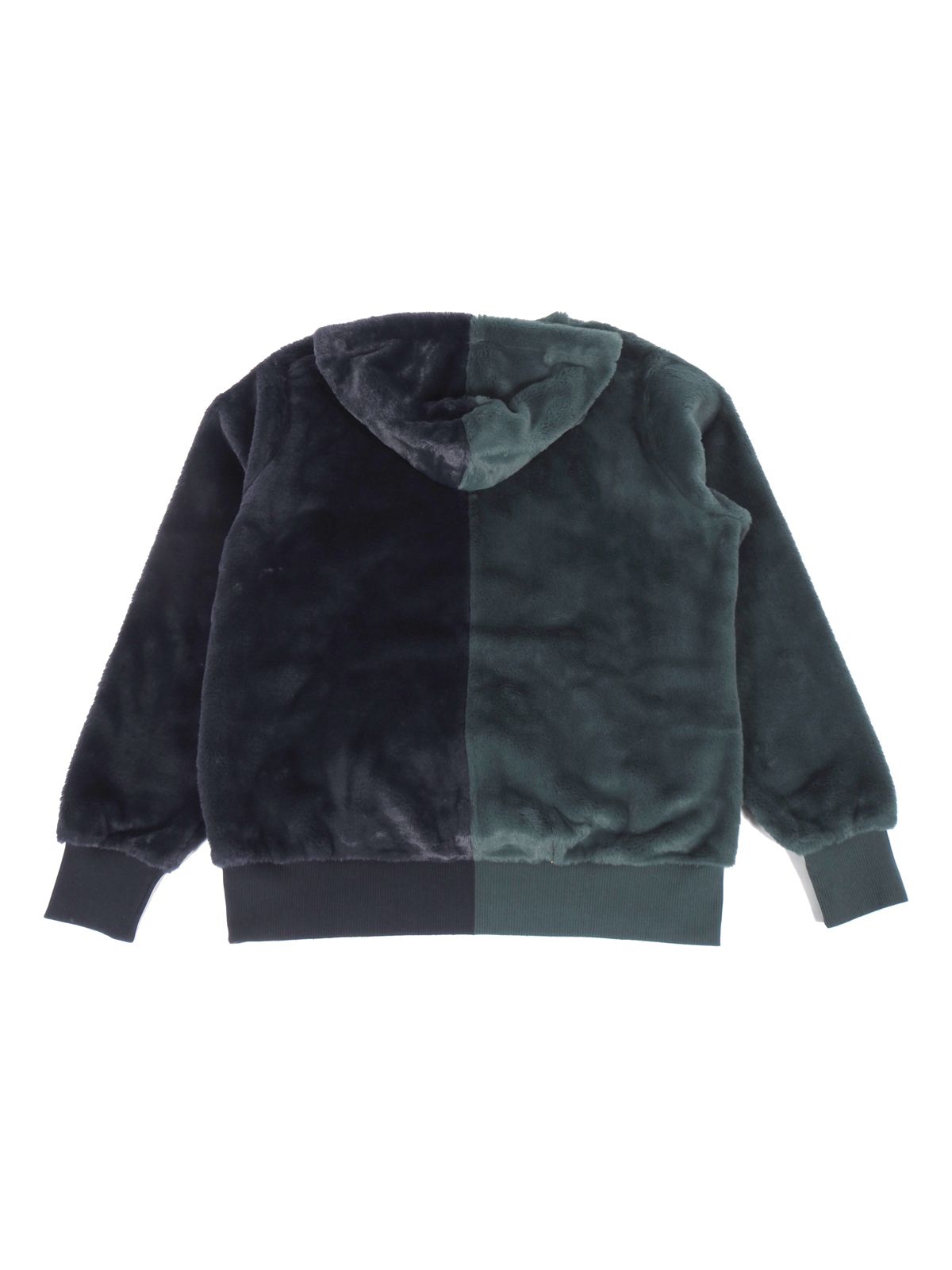 【ラスト1点】HC Faux Fur Texture Crest Hoody / プルオーバ フリース (マルチ)