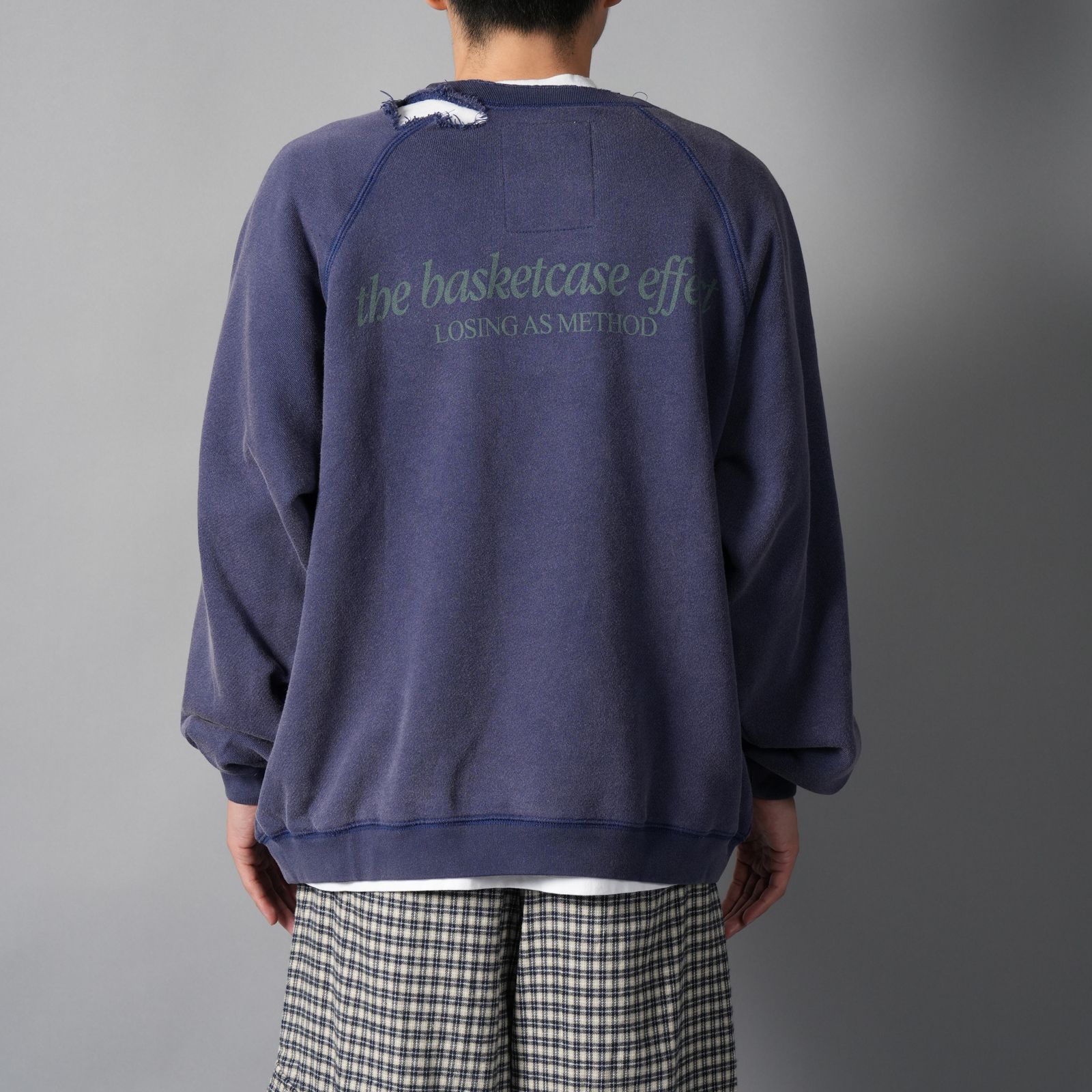 SIREN, crewneck / クルネックスウェット ・ トレーナー (ネイビーブルー)