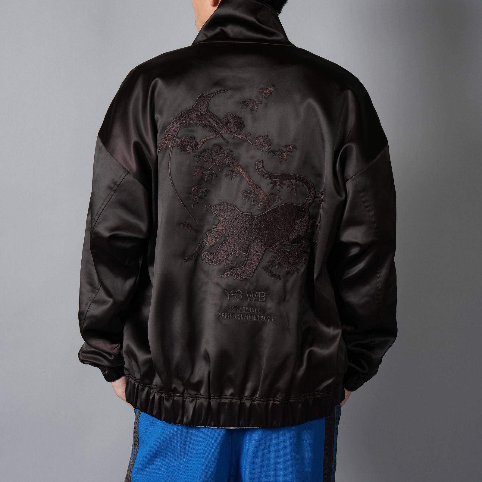 WB Y3 SATIN JKT / サテンジャケット (ブラウン)