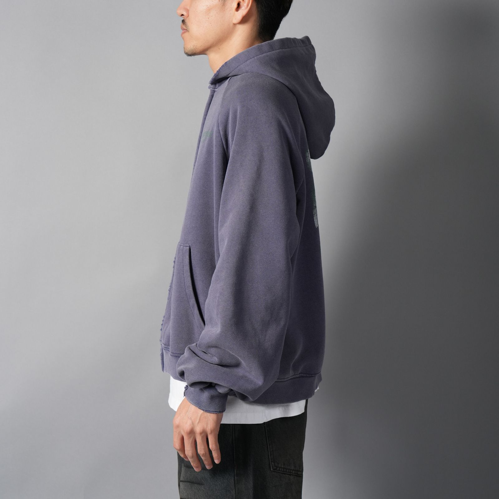 SIREN, thermal lined zip up / ジップアップパーカー (ネイビーブルー)