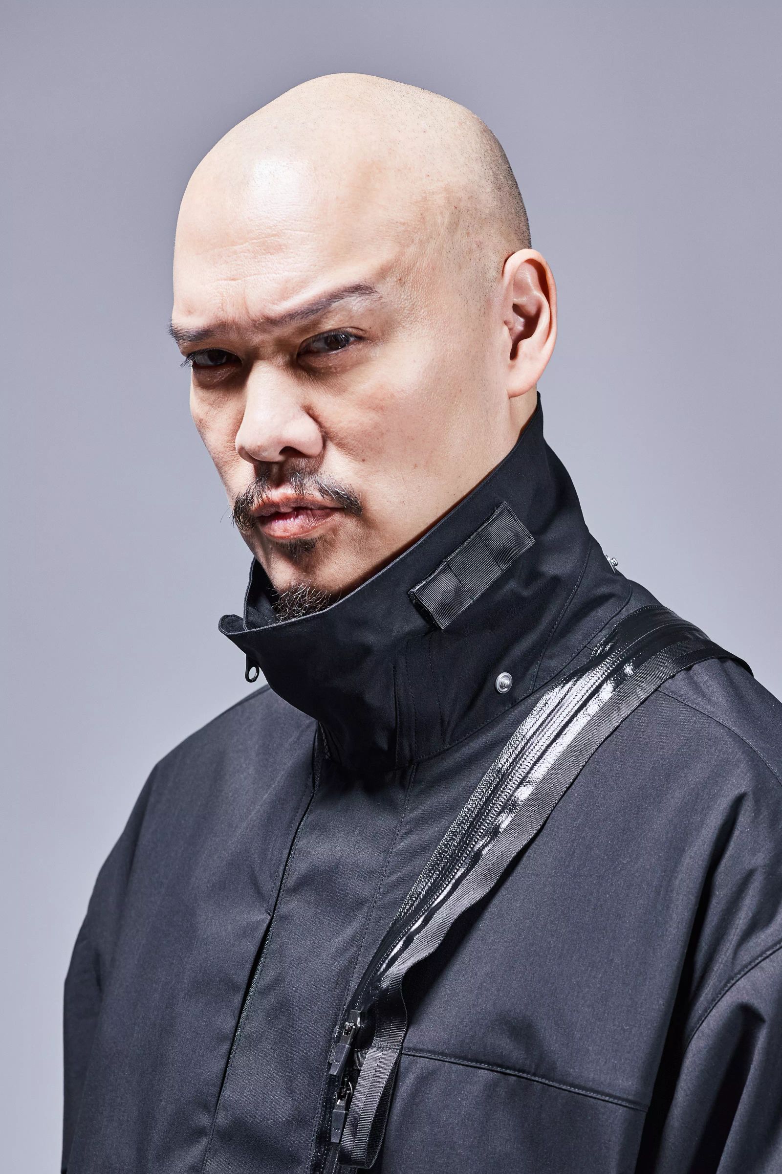 【ラスト1点】J115K-E / Encapsulated Nylon Interops Jacket Gen. 1 / エンキャプスレイテッド ナイロン インターロプス ジャケット  [ワイドフィット] (ブラック)