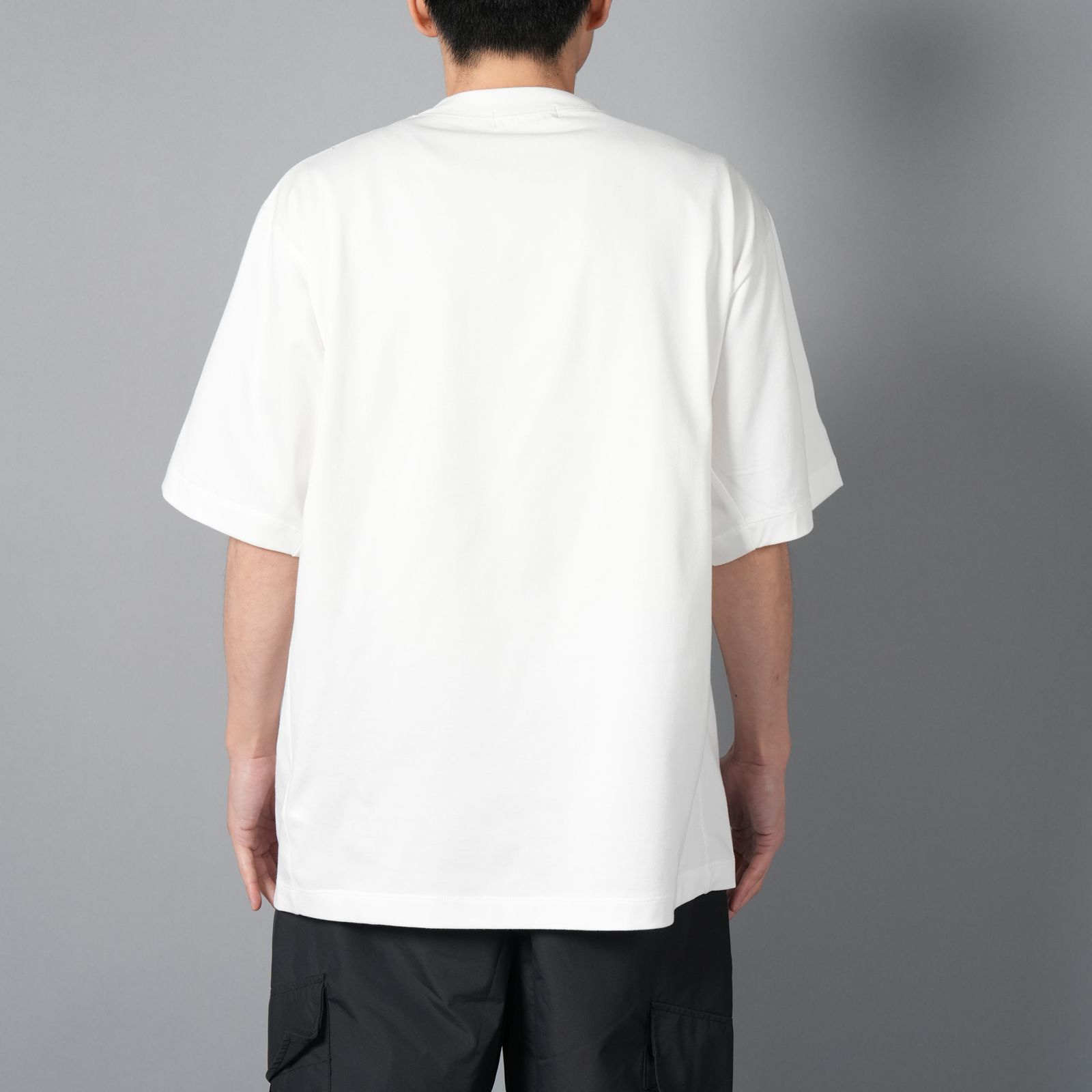 【コラボ】HYBRID PLATING COTTON POLYESTER SHORT T-SHIRT / Tシャツ (ホワイト)