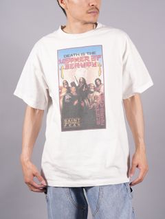 【ラスト1点】【限定】SM-A23-0000-C07 / RK_SS TEE / WITH OUT FEAR / Tシャツ  (ホワイト)