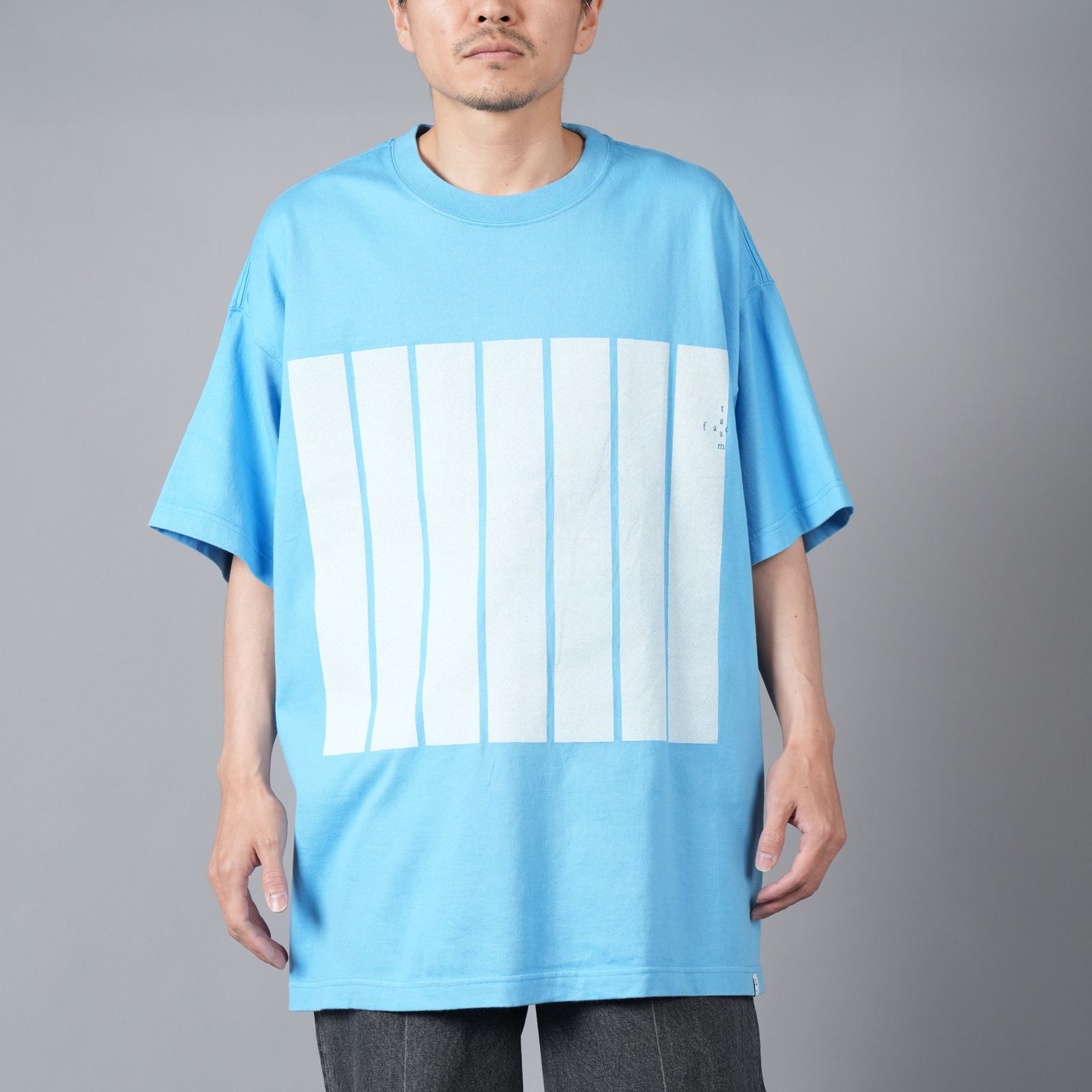 【ラスト1点】7 BARS TEE / セブンバーズ Tシャツ (ライトブルー)