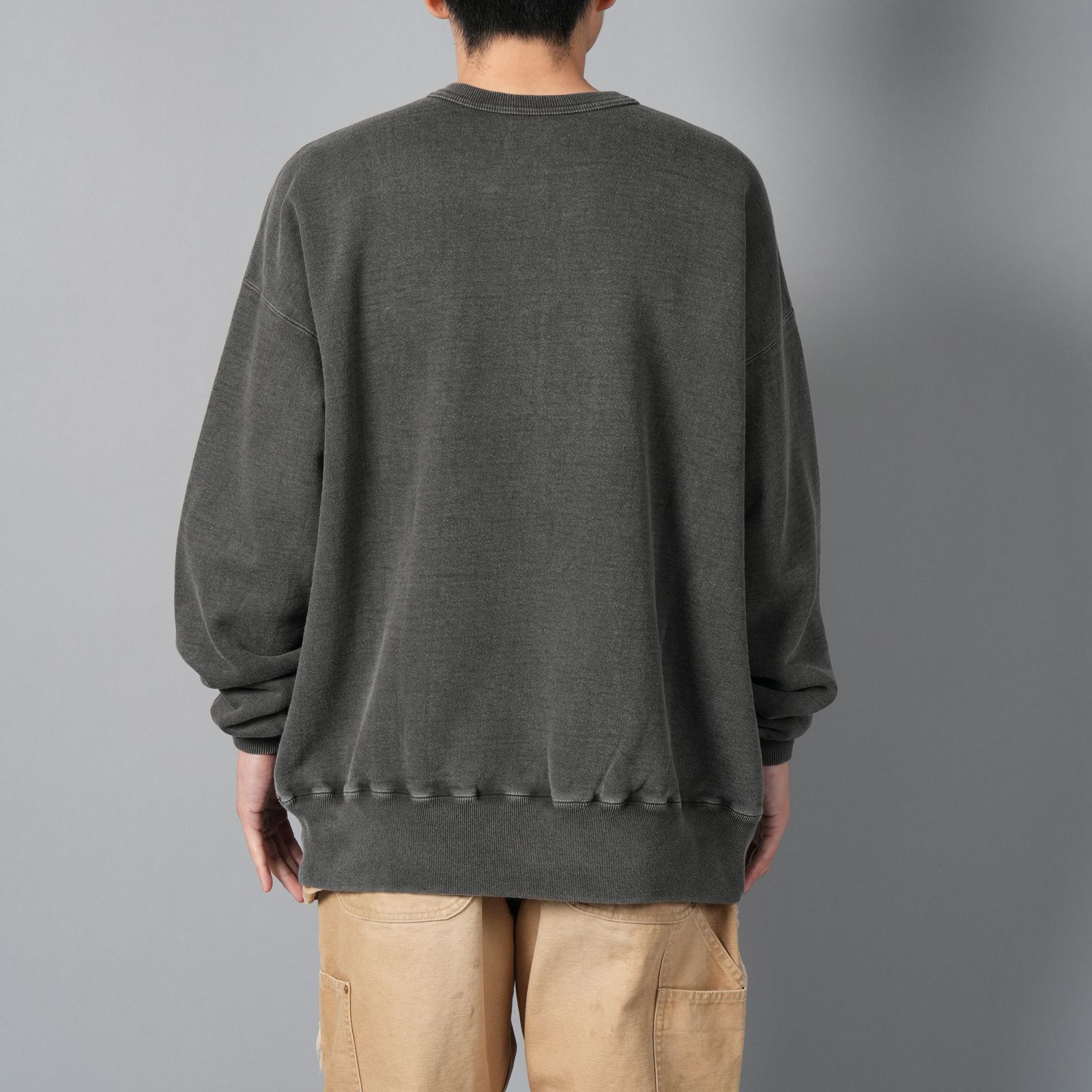 LASTMAN - 【残りわずか】PRINTED CREW NECK 