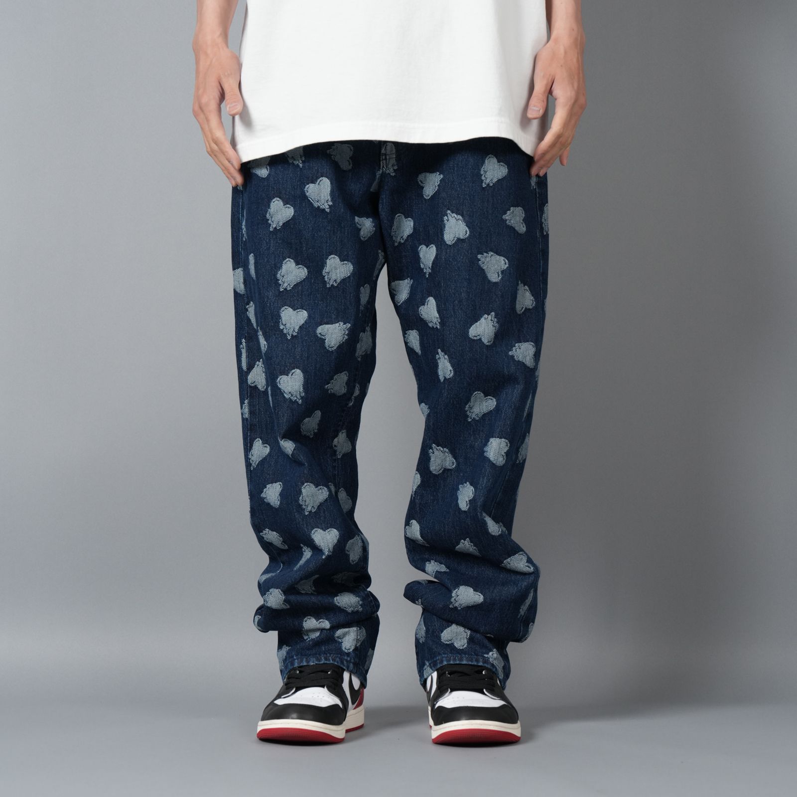 【ラスト1点】EU-HR8-0000-003 / EU DENIM PANTS / BLUE / デニムパンツ (ブルー)