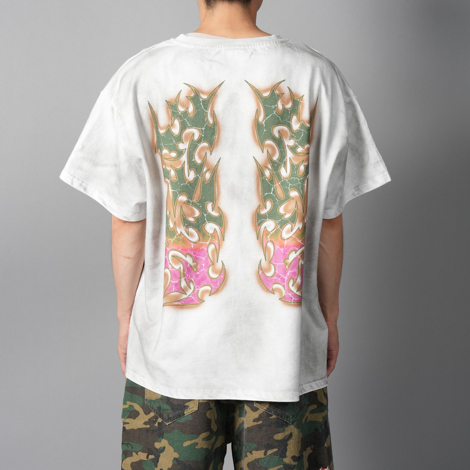 【ラスト1点】Static T-Shirt / スターティック Tシャツ (ダーティーホワイト)