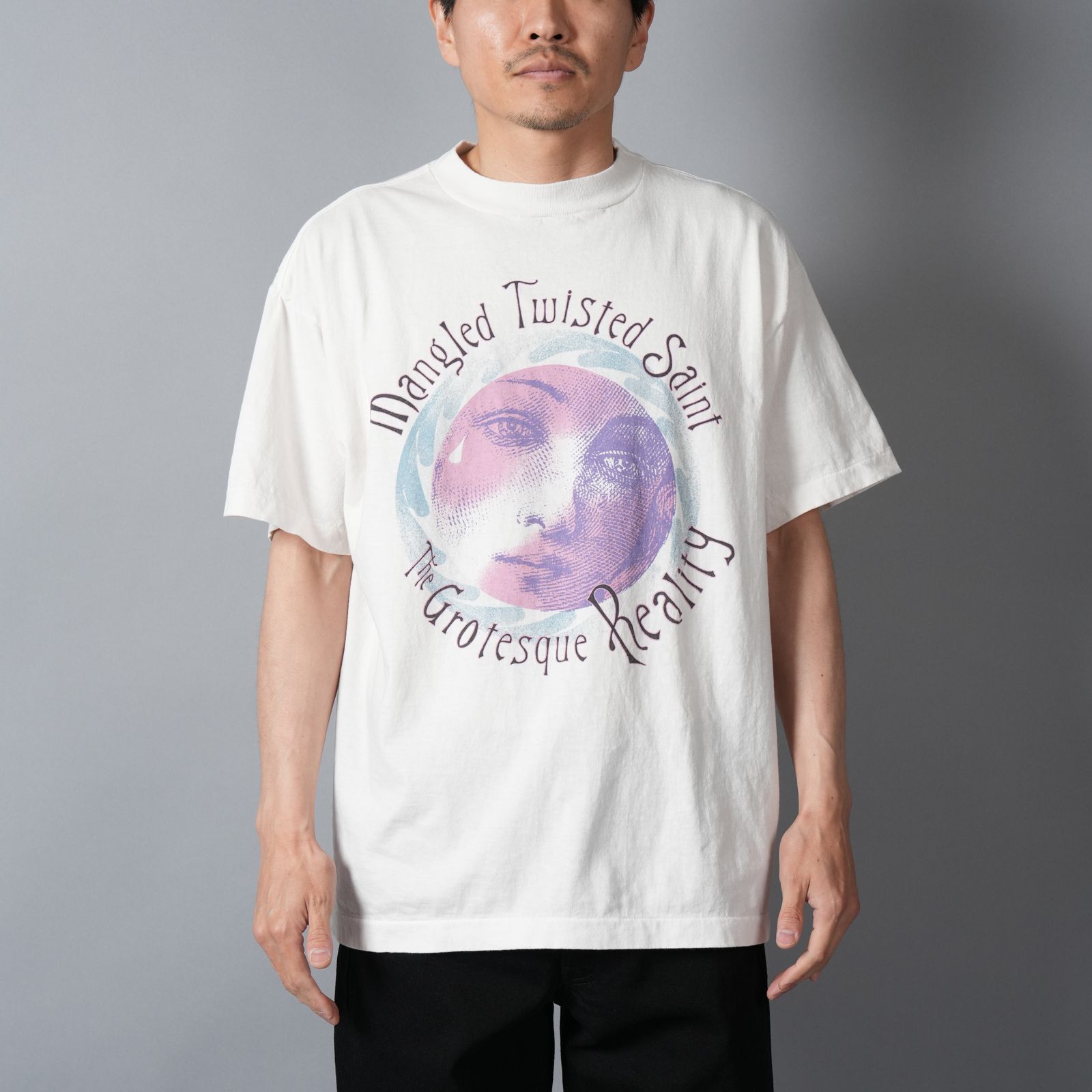 【ラスト1点】【コラボ】SM-MK8-0000-C09 / SW_SS T-SHIRT / TWISTED SAINT / Tシャツ (ホワイト)