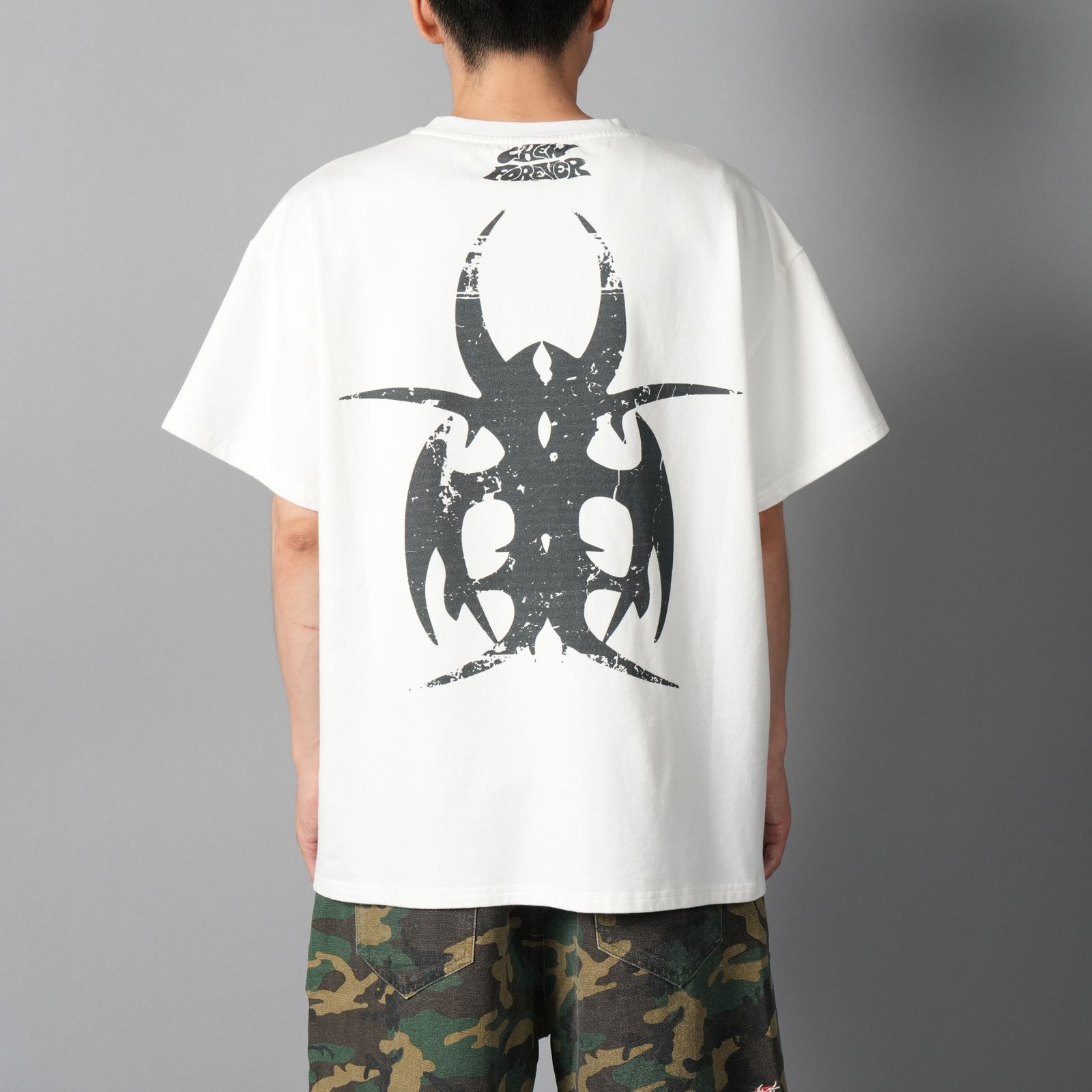 Deathgrip T-shirt / デスグリップ Tシャツ (クリーム)