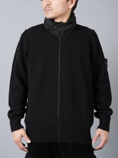 【ラスト1点】 504A3 / KNIT SWEATER / ニットセーター (ブラック)