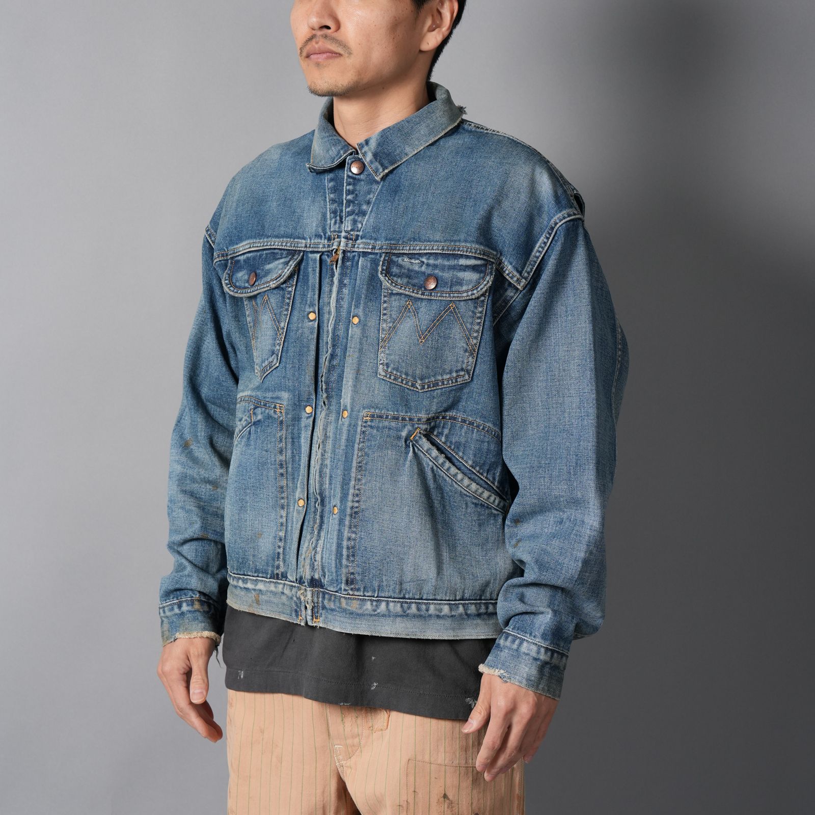 【残りわずか】SM-HR1-0000-080 / DENIM JACKET / M / BLUE / デニムジャケット (ブルー)
