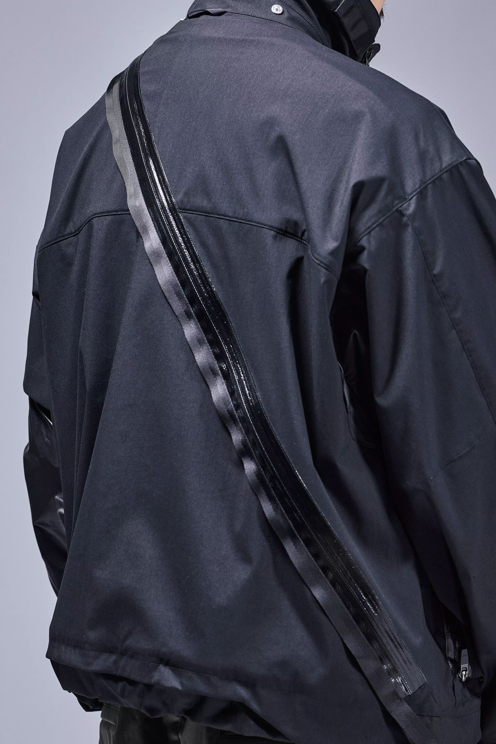 【ラスト1点】J115K-E / Encapsulated Nylon Interops Jacket Gen. 1 / エンキャプスレイテッド ナイロン インターロプス ジャケット  [ワイドフィット] (ブラック)