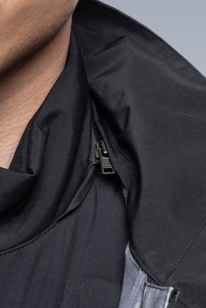 【ラスト1点】J115-GT / 3L Gore-Tex Pro Interops Jacket / work jacket / ワークジャケット / ナイロンジャケット[ゴアテックス プロ] [ワイドフィット] (ブラック/ホワイト)