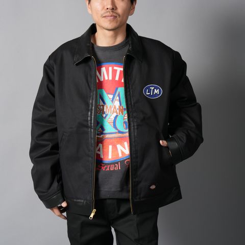 【ラスト1点】EISENHOWER JACKET feat.DICKIES / アイゼンホワージャケット (ブラック)