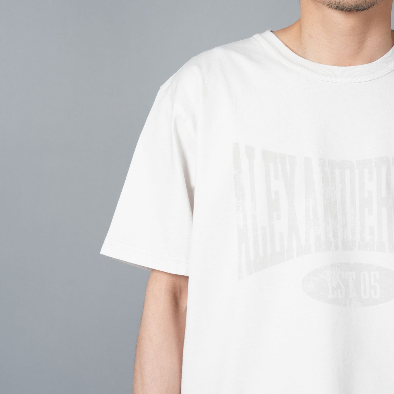 【残りわずか】GRAPHIC SHORT SLEEVE TEE / グラフィック ショートスリーブT   (ダーティーホワイト)