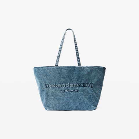 【ラスト1点】PUNCH TOTE /  ヴィンテージミディアムインディゴ トートバック (ヴィンテージミディアム) 20125T30T473 alexander wang