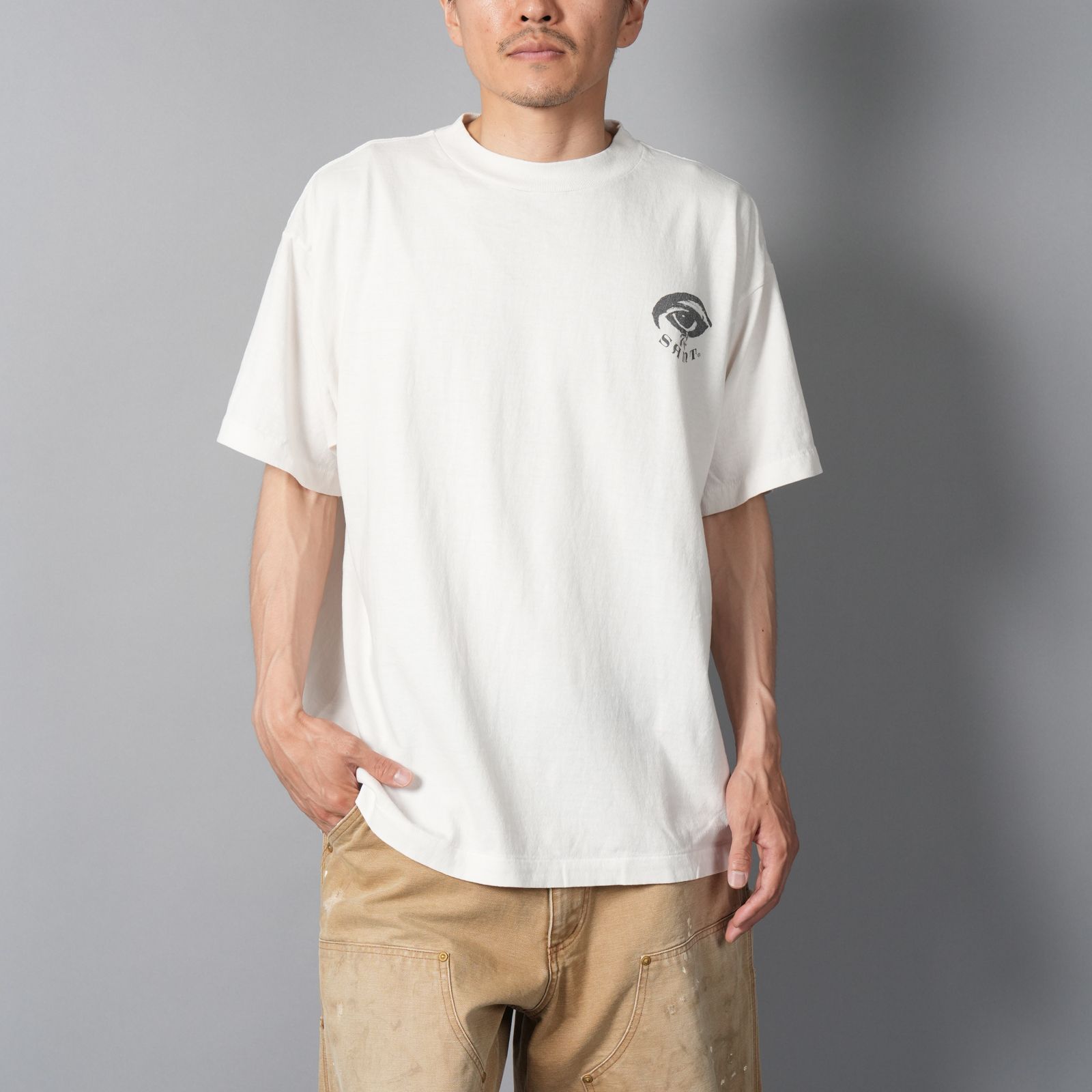 オワライメイ　エバース　サイン入り　メッセージ入り　Tシャツ SAINT M×××××× - 【残りわずか】SM-HR1-0000-021 / SS TEE / EYE