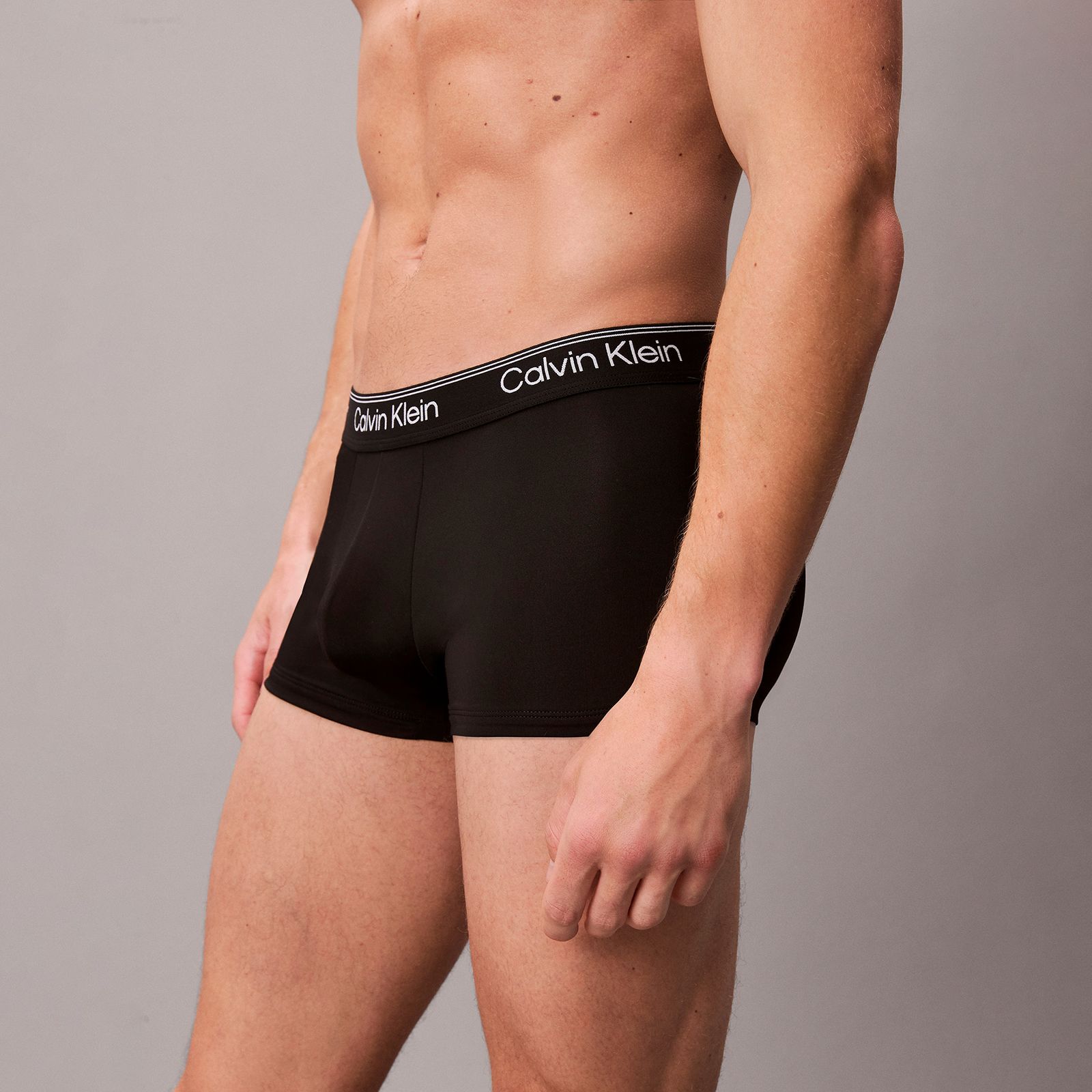 3 Pack Low Rise Trunks / Microfibre Stretch / ローライズトランクス [3枚パック](ブラック)