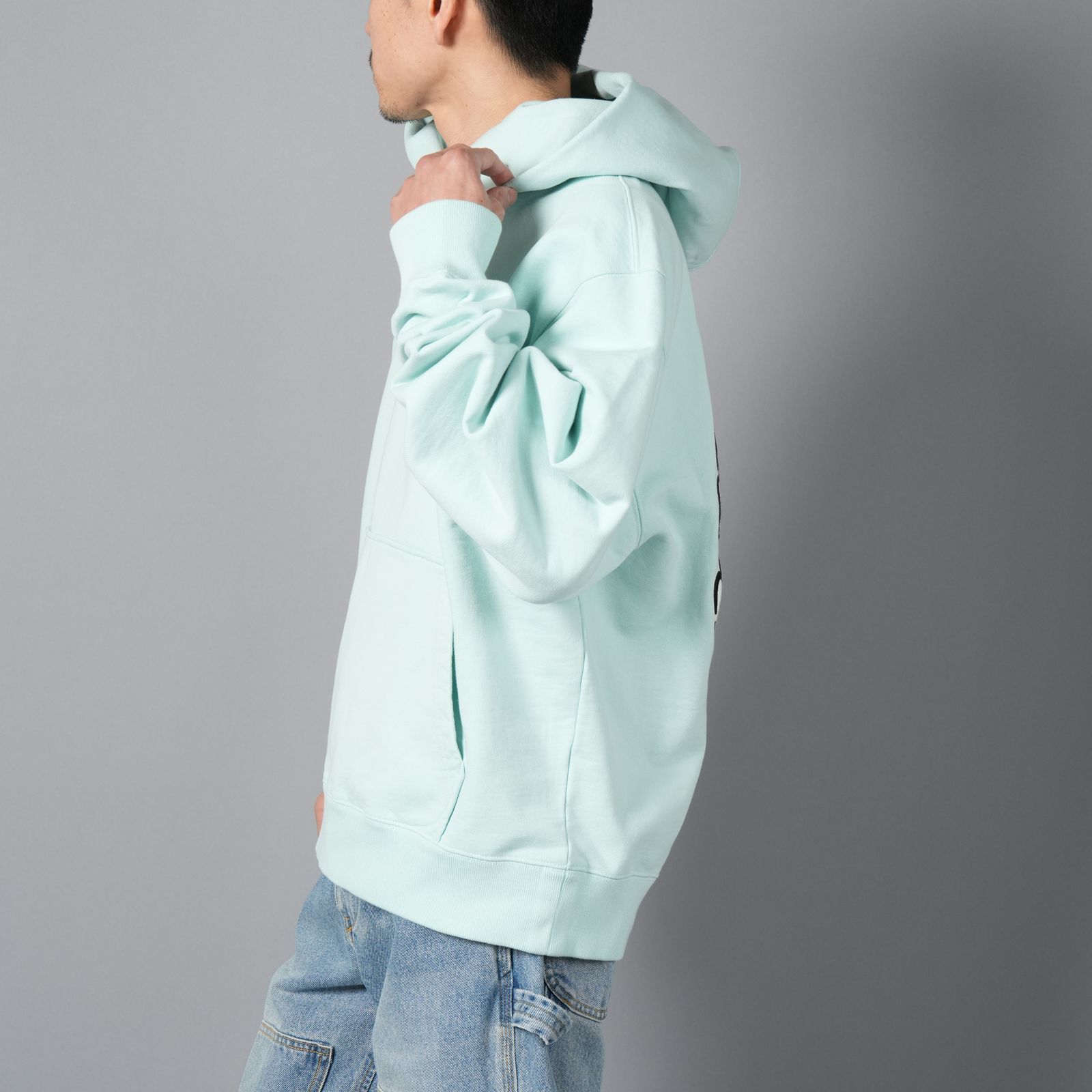 【限定】 VERDY COLLECTION EMBROIDERED CLASSIC HOODIE / 'KENZO by Verdy' エンブロイド フ―ディー / クラシックフーディー (ミント)