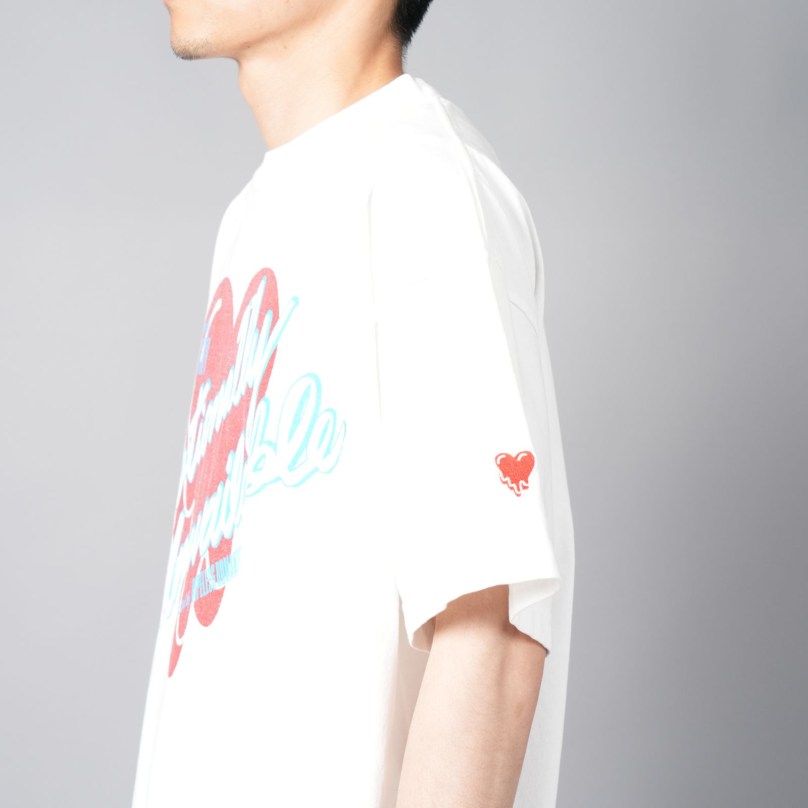 【ラスト1点】MADE TO SATISIFY TEE / メイドトゥーサティスファイ Tシャツ (ホワイト)
