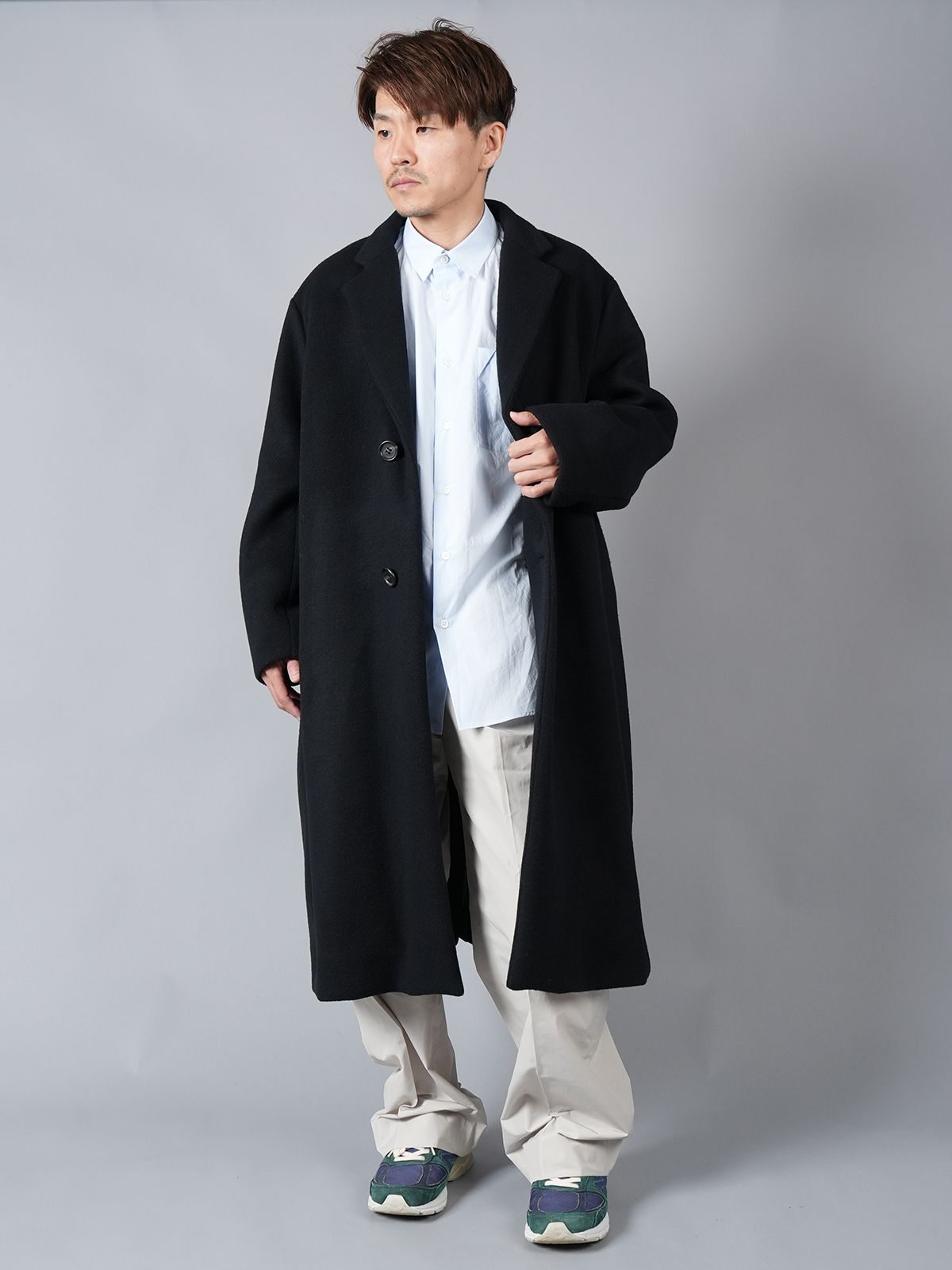 NTN - 【ラスト1点】 TAILORED LONG COAT / テーラード ロング