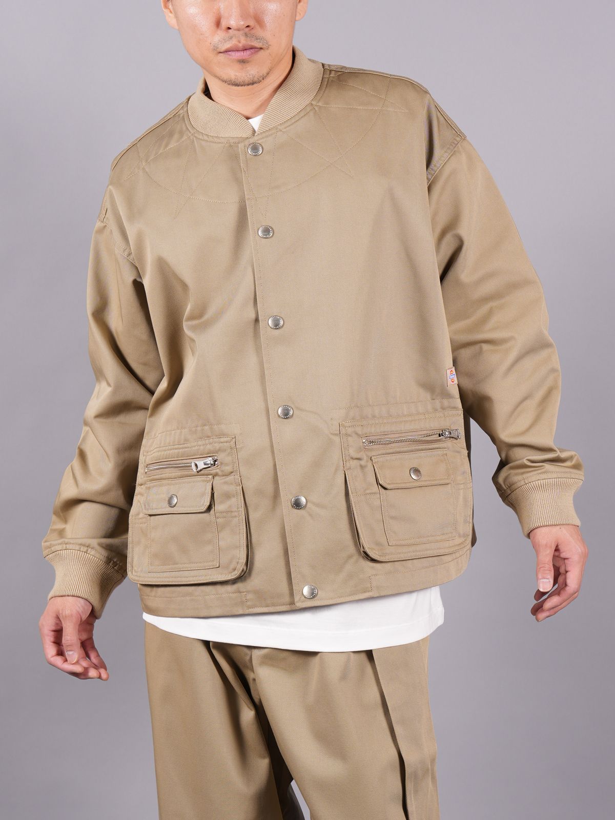 ファセッタズム ×ディッキーズ Dickies　  23SS  ABH-JK-M11 ジップアップブルゾン メンズ 3