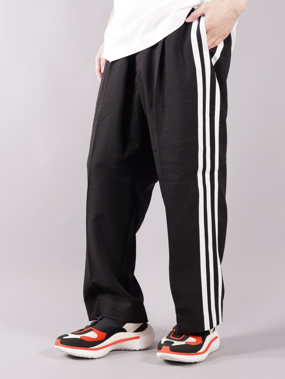 Y-3 3-Stripes Selvedge Wide Pants Lサイズ