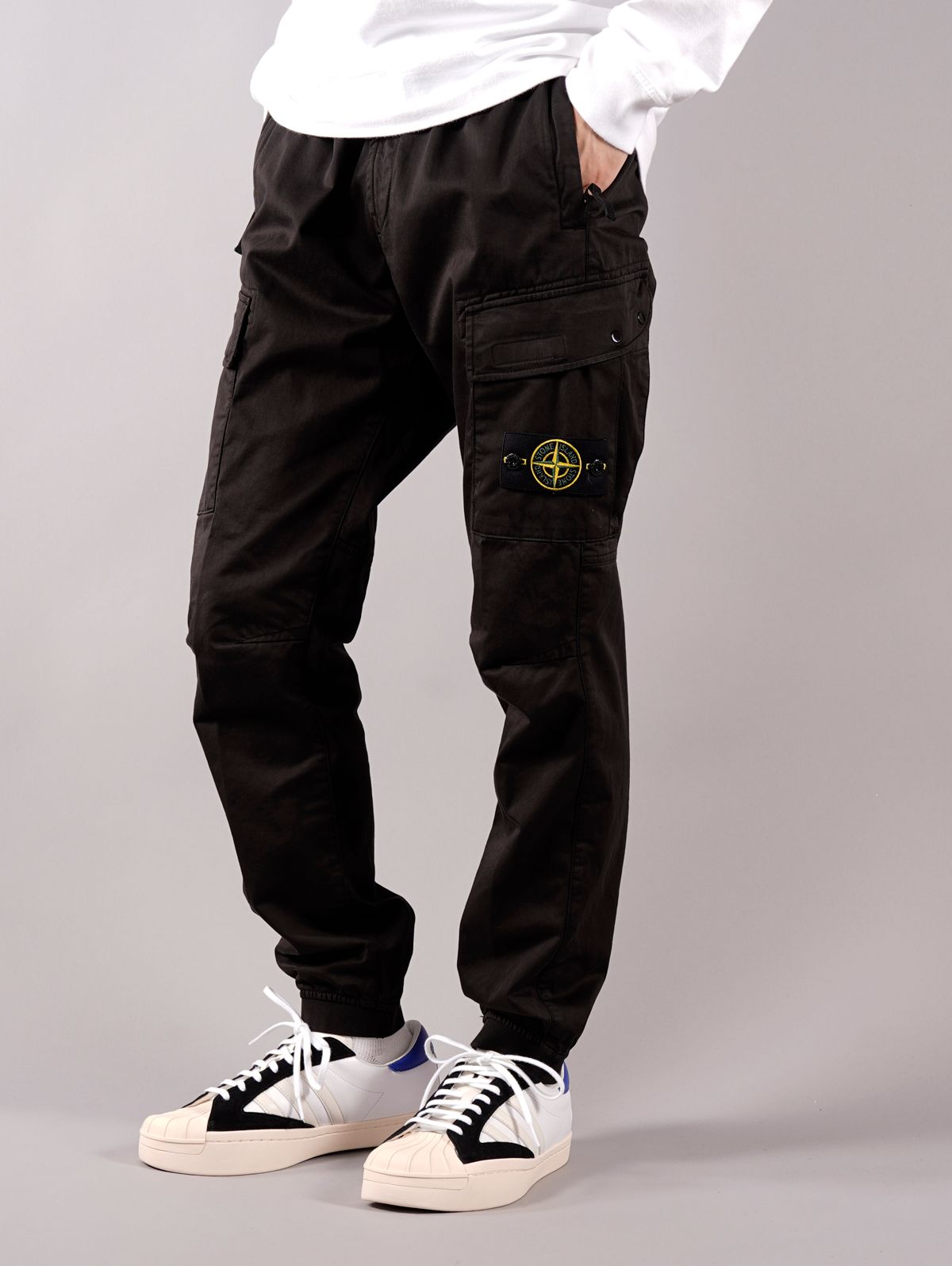 STONE ISLAND - ラスト1点 / STRETCH COTTON WOOL