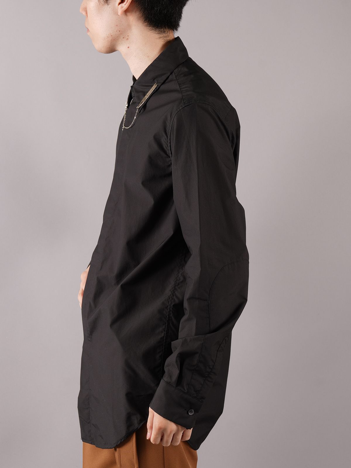 EXTEND COLLAR SHIRTS GRAY yukihashimoto - シャツ