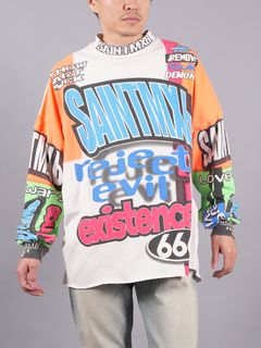 【ラスト1点】 SM-S23-0000-037 / LS TEE / MOTOCROSS / モトクロス / カットソー  (ホワイト)