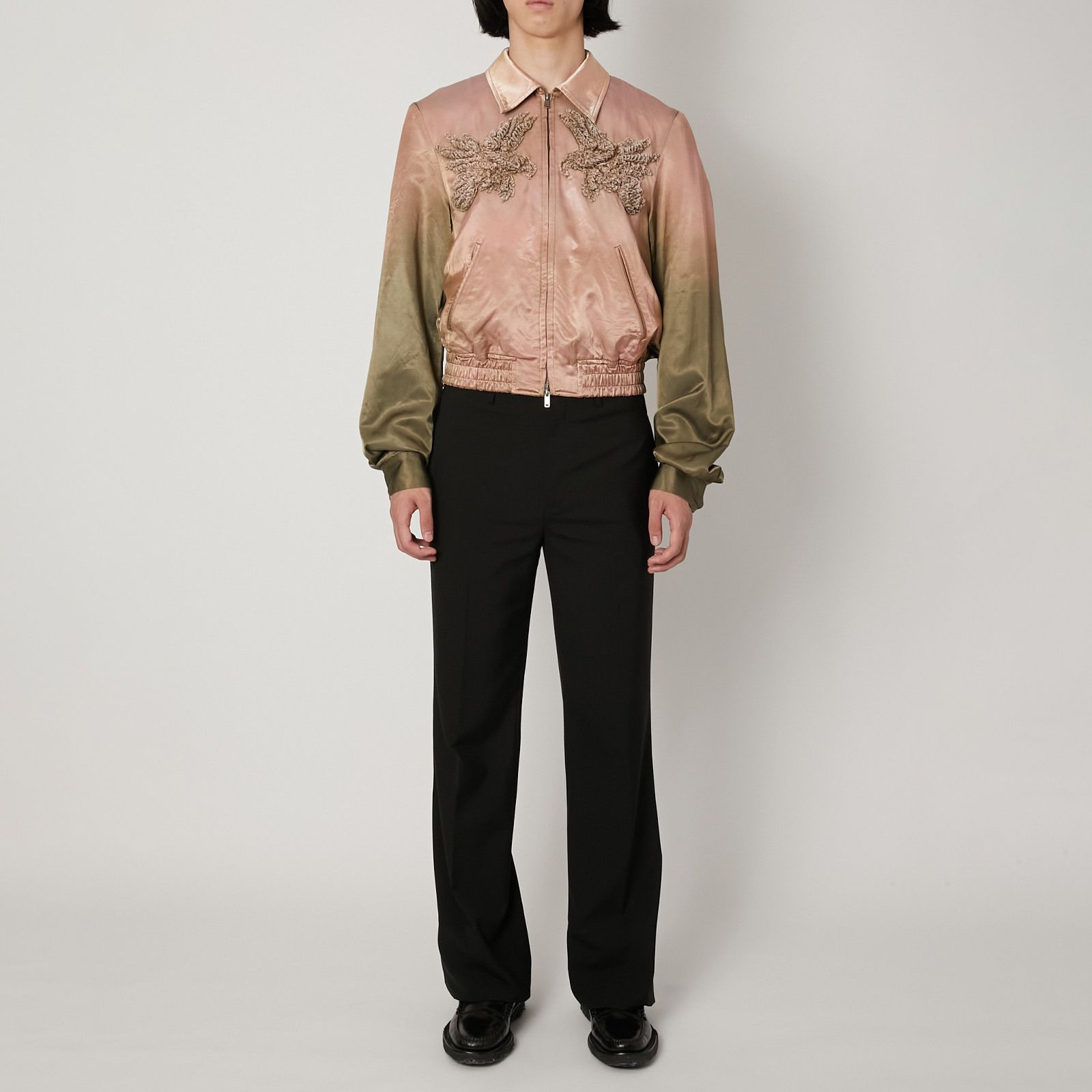 [予約商品] Zip Blouson / ジップブルゾン (カーキ)