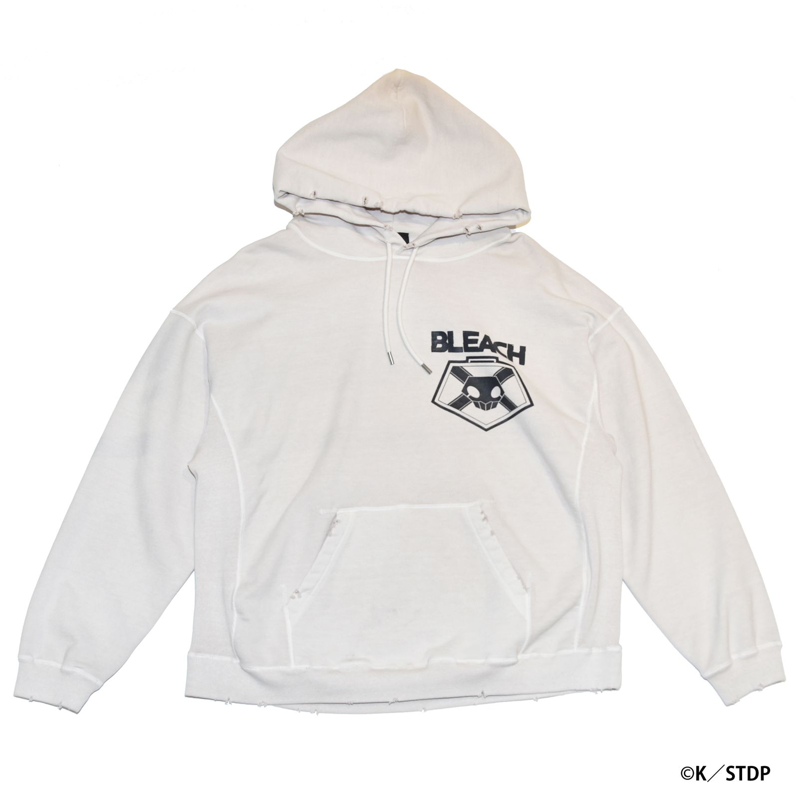 【ラスト1点】[BLEACH / ブリーチ]  TBLM24AM003 / Hoodie (ICHIGO) / フーディー・パーカー (ホワイト)