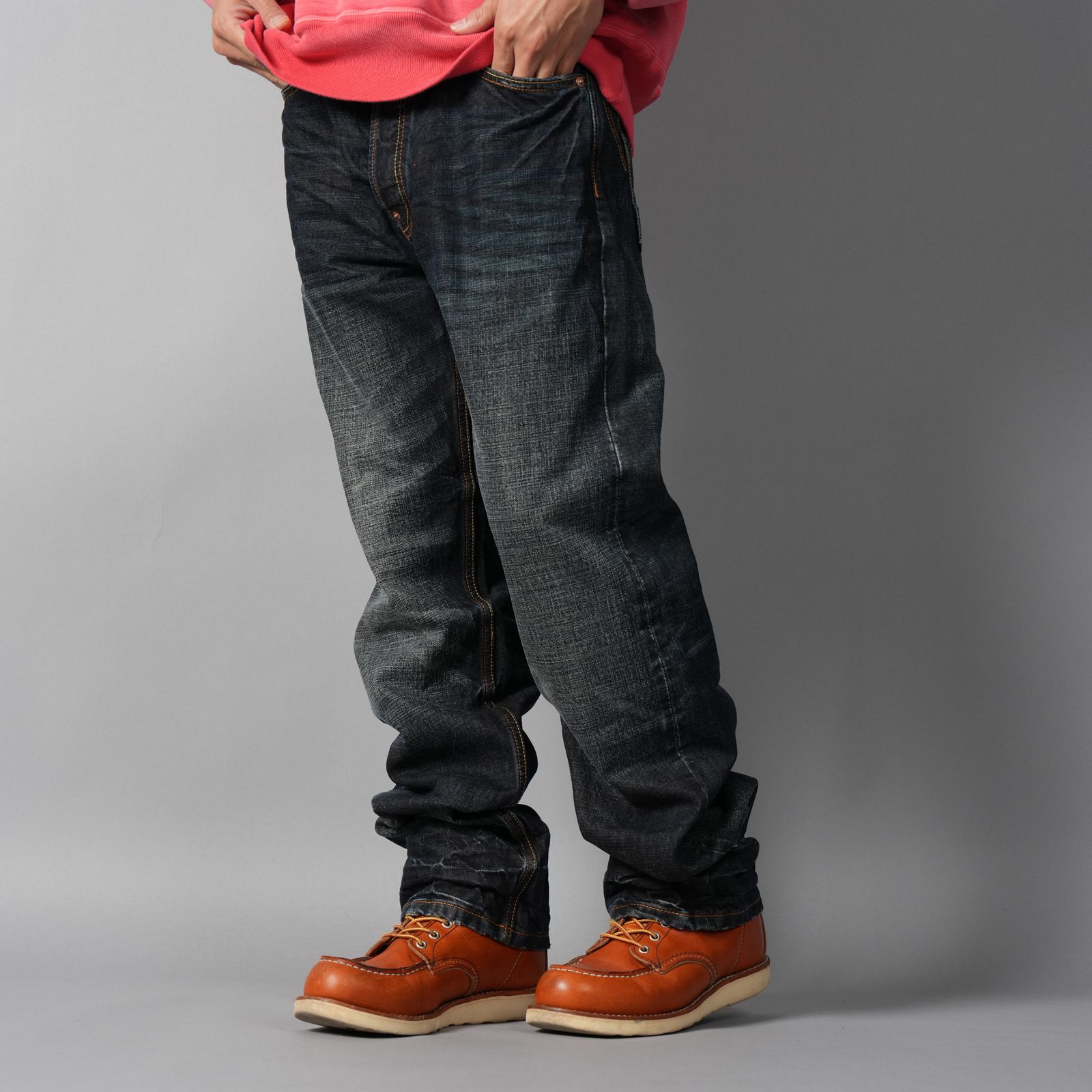 Kamon Daicock Puff Print Jeans #2020 / デニムパンツ (インディゴ)