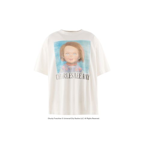 【コラボ】SM-MK1-0000-C68 / CKY_SS T-SHIRT / SAINT / WHITE / Tシャツ  (ホワイト)