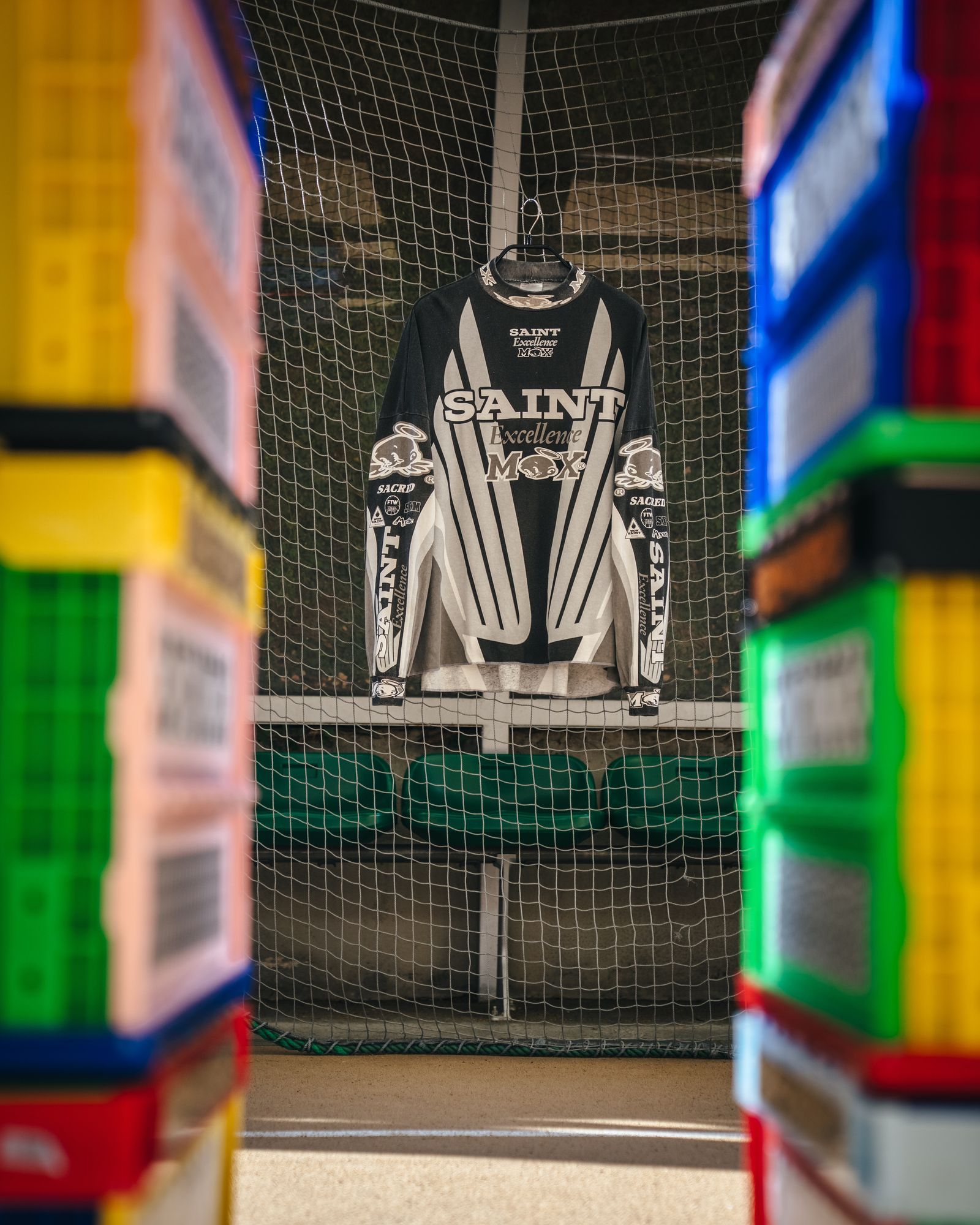 SM-MK8-0000-029 / LS T-SHIRT / SAINT MX / BLACK / ロンT・カットソー (ブラック)