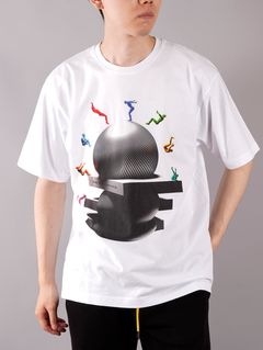 WARPED WORLD T-SHIRT / ワープド ワールド Tシャツ (ホワイト)