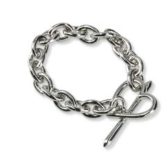 Heart Bracelet (Medium Link) / ブレスレット (シルバー)