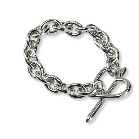 Heart Bracelet (Medium Link) / ブレスレット (シルバー) S-1105 BASICKS