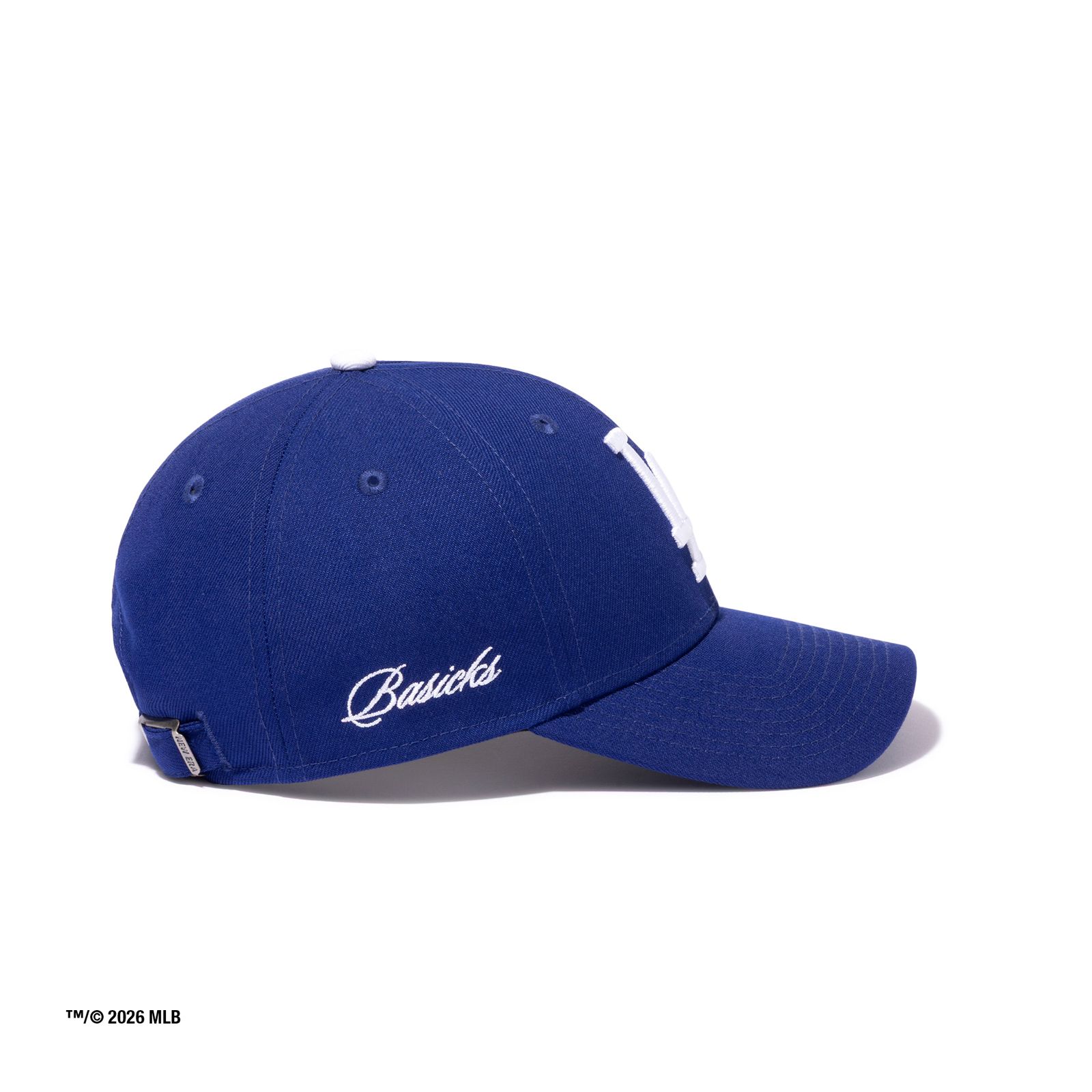 【限定】BASICKS x Newera Dodgers Cap / ベイシックス x ニューエラ ドジャース キャップ (ブルー)
