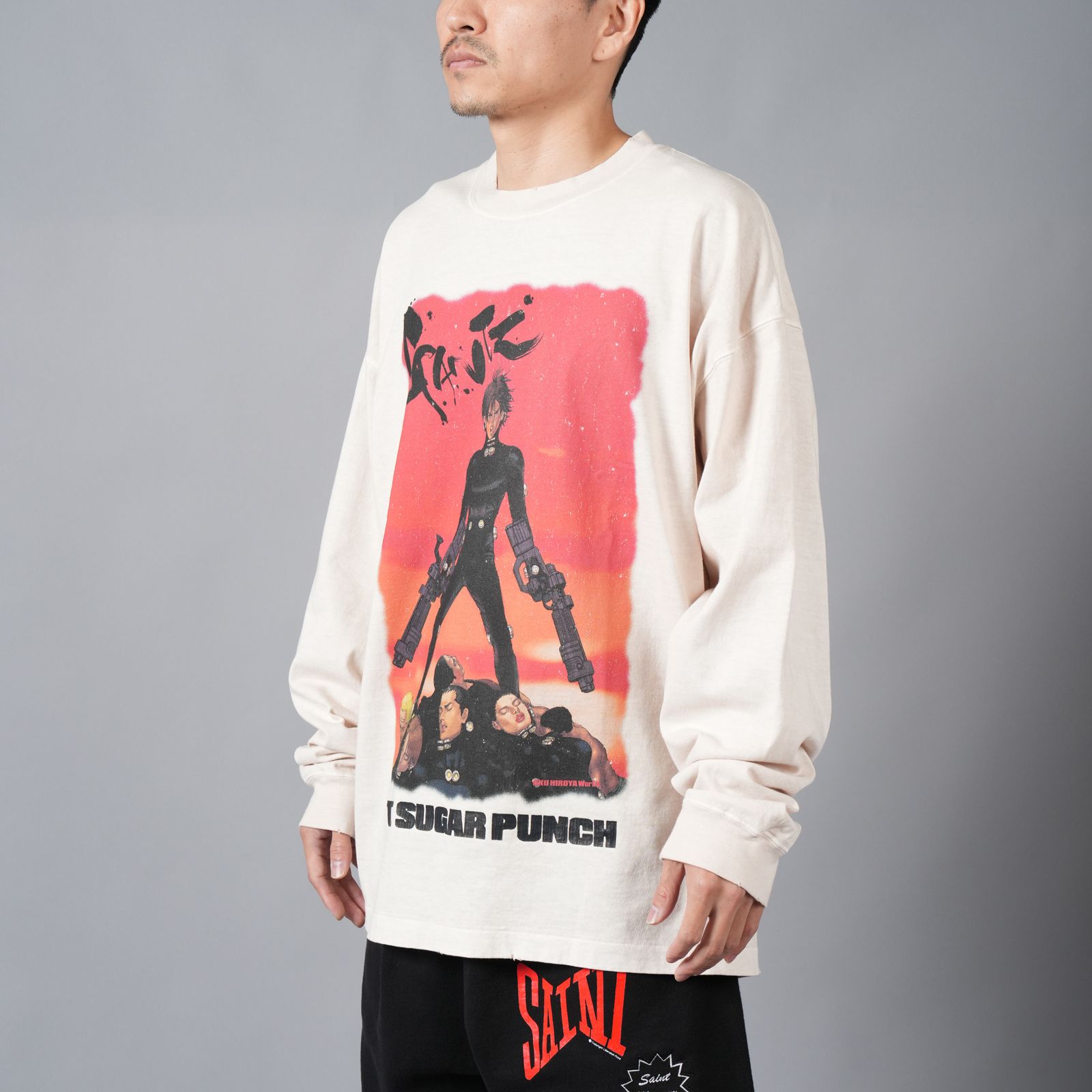 [GANTZ / ガンツ]  TGAM24SM011 / L/S TEE / Tシャツ (ホワイト)