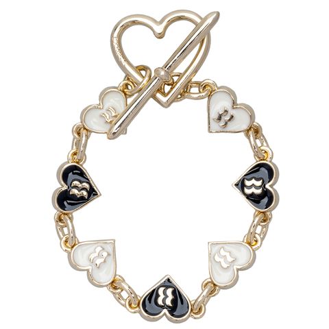 Multiple Logo Bracelet / ロゴ ブレスレット (ゴールド) S4.5-1104 BASICKS