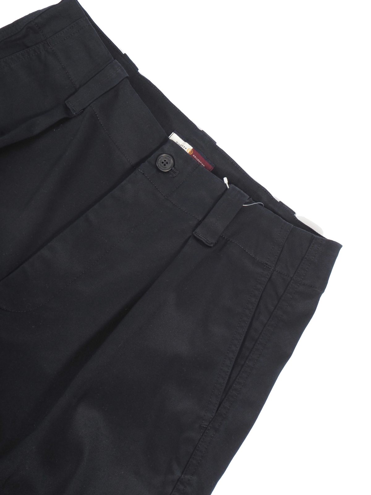 HC Crest Relaxed Pleated Chinos / ヒルフィガーコレクション クレスト リラックスド プリーテッド チノ (ネイビー)