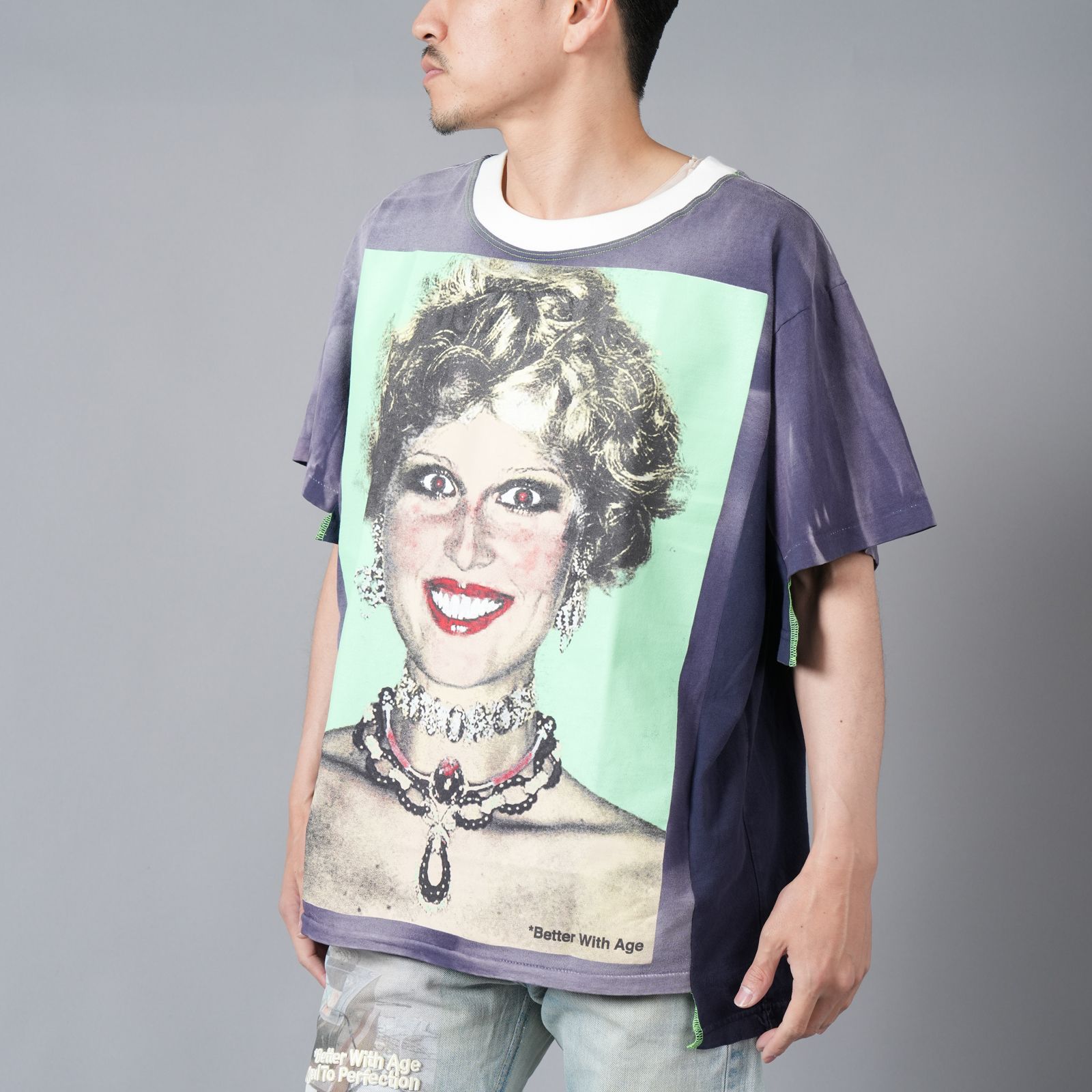 Jaime Panel Tee  / ジェイミー パネル Tシャツ [Lサイズ] (マルチカラー)