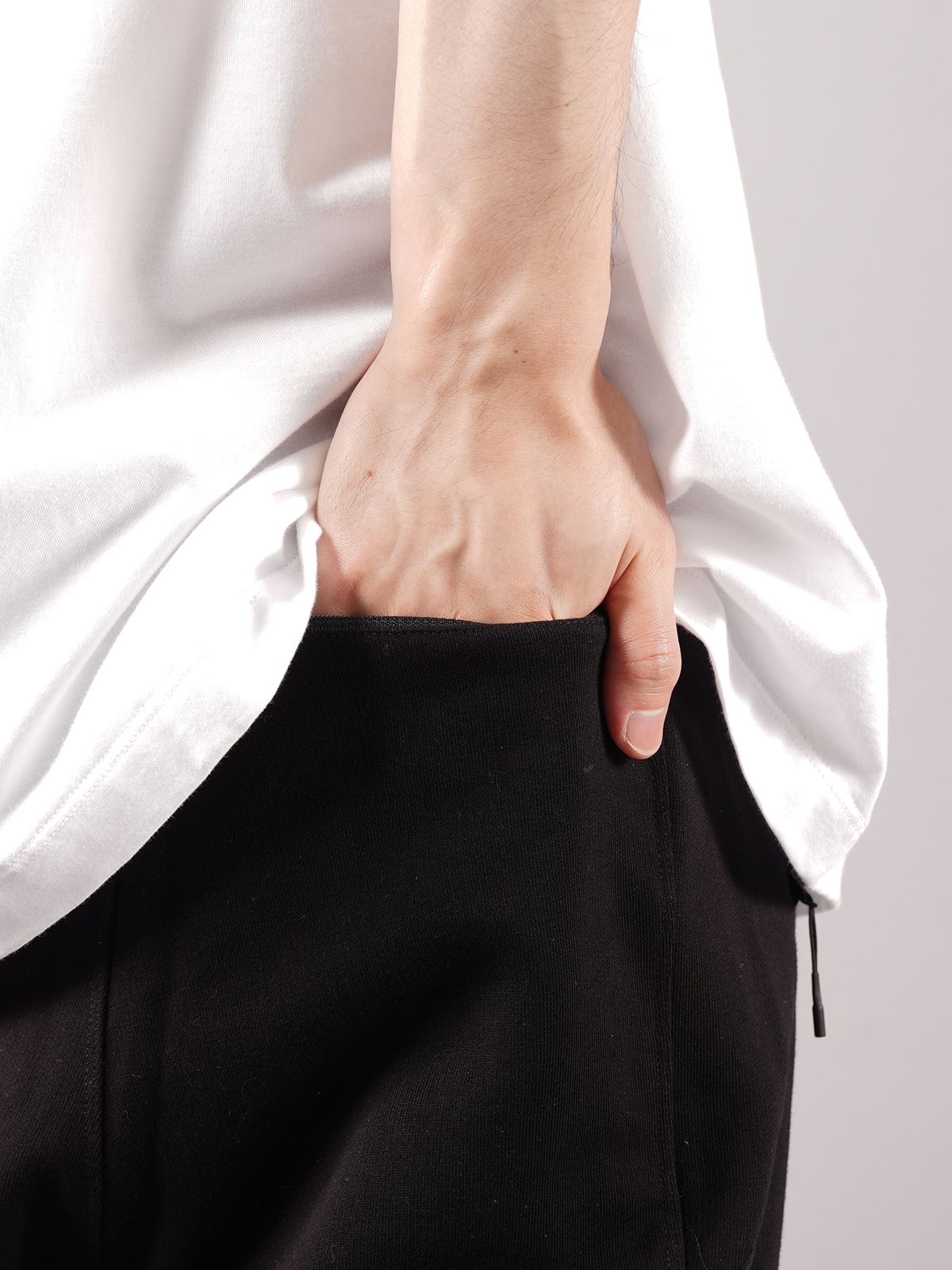 【ラスト1点】Classic Drawstring Utility Pants  / クラシック ドローストリング ユーティリティー パンツ (ブラック)