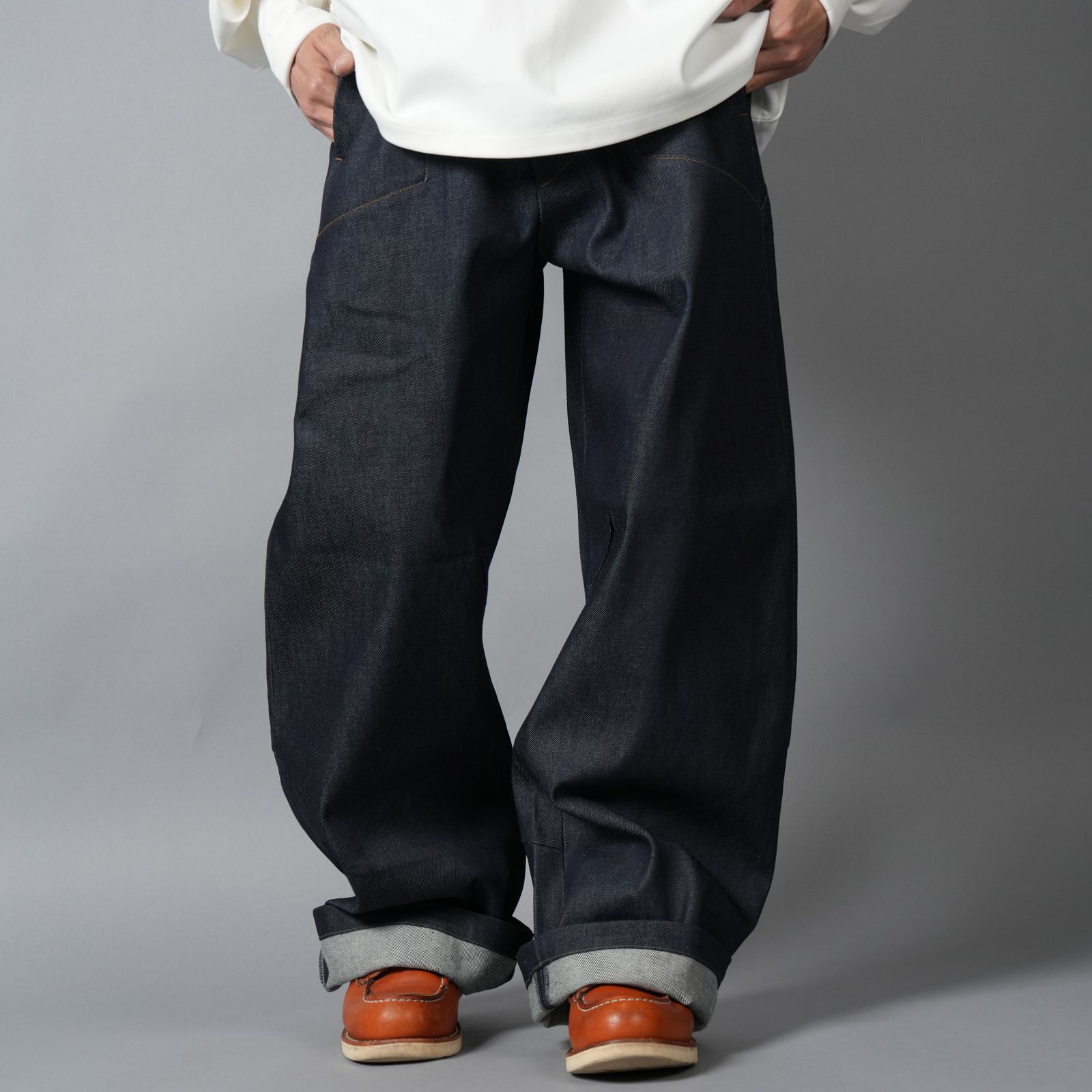 DENIM 410 WORKWEAR JEANS / デニムパンツ (ロウインディゴ)