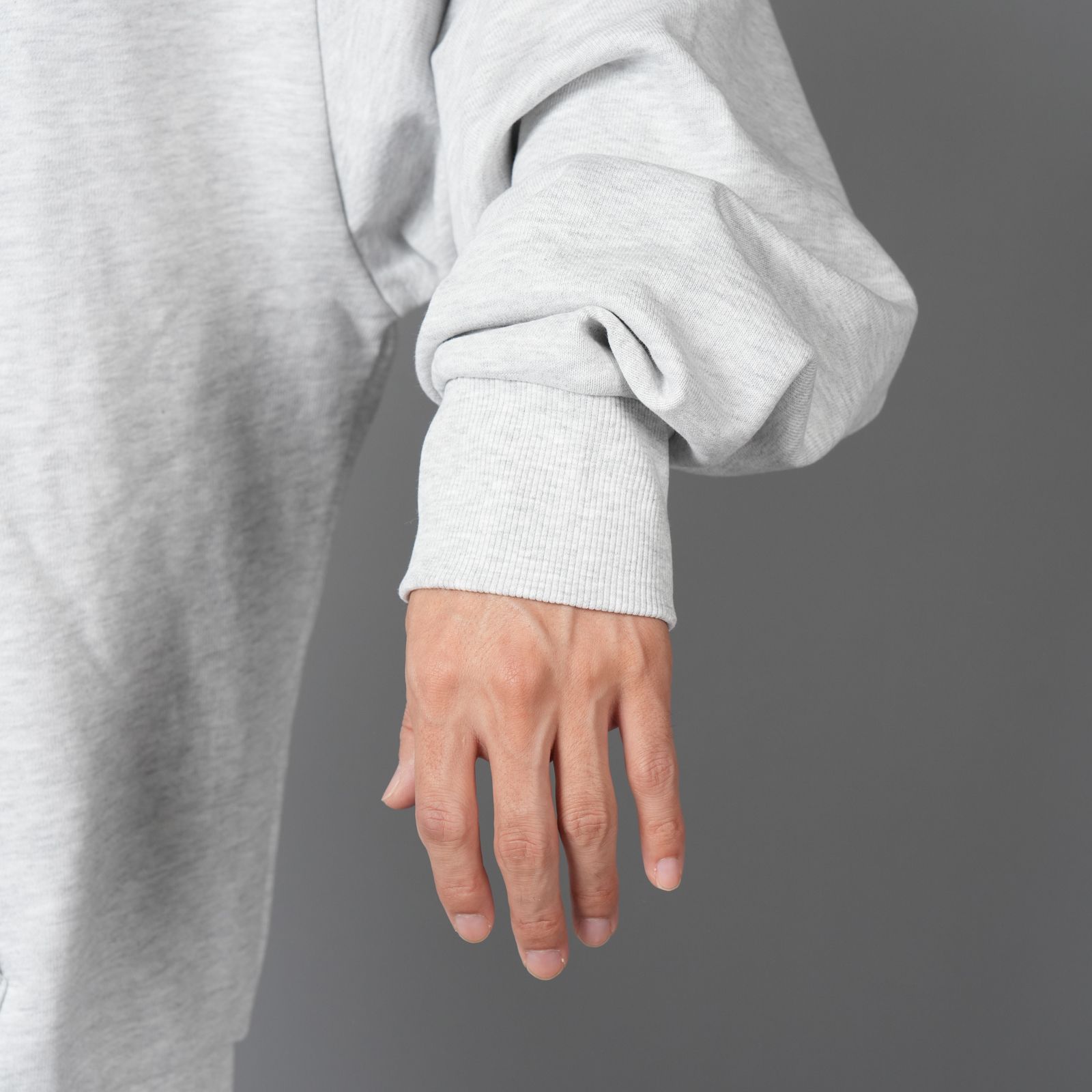 SHOP HOODIE / ショップフーディー  (ライトアッシュヘザー)